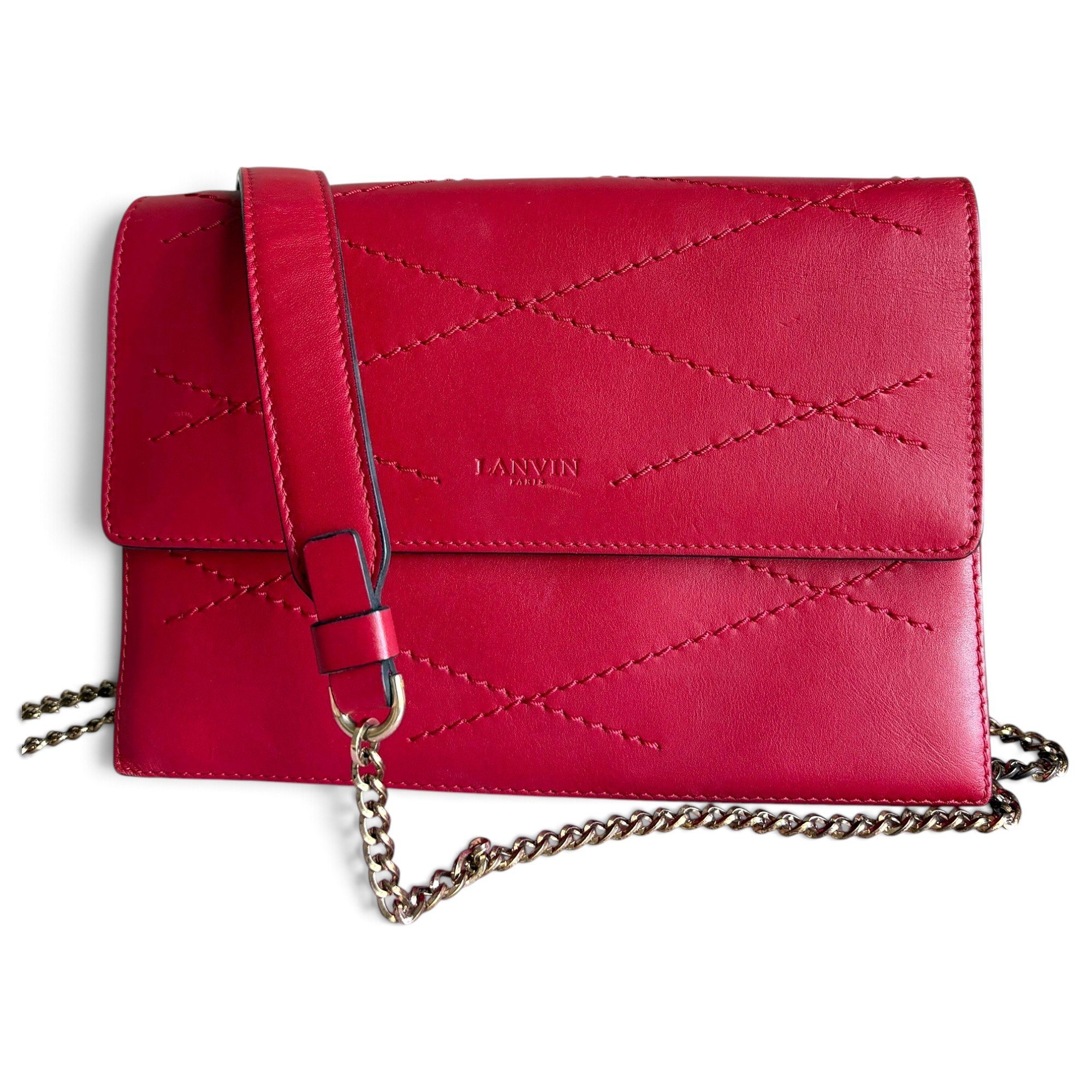 Sugar leather handbag