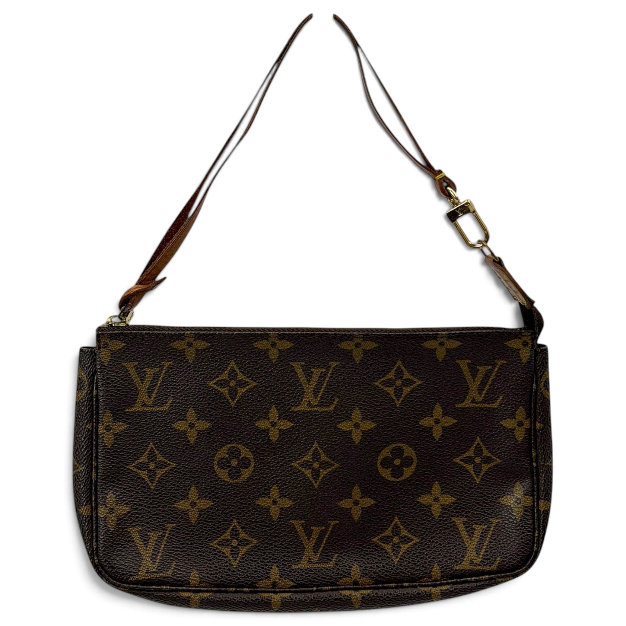 Pochette Accessoire leather handbag