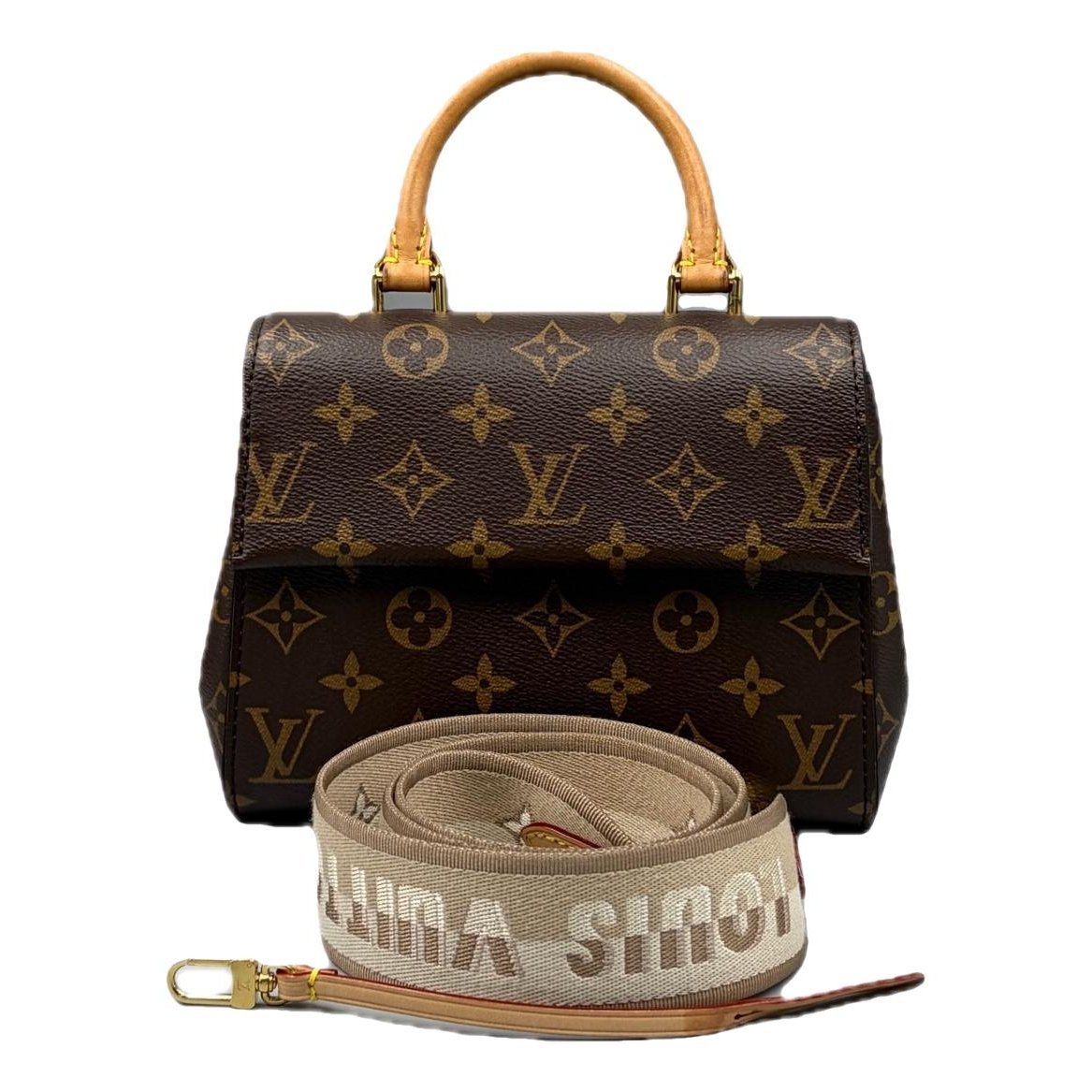 Louis Vuitton Cluny leather handbag