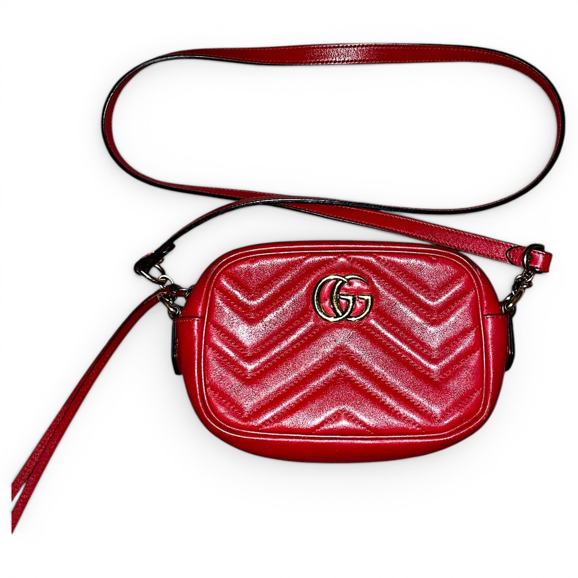 Marmont leather crossbody bag