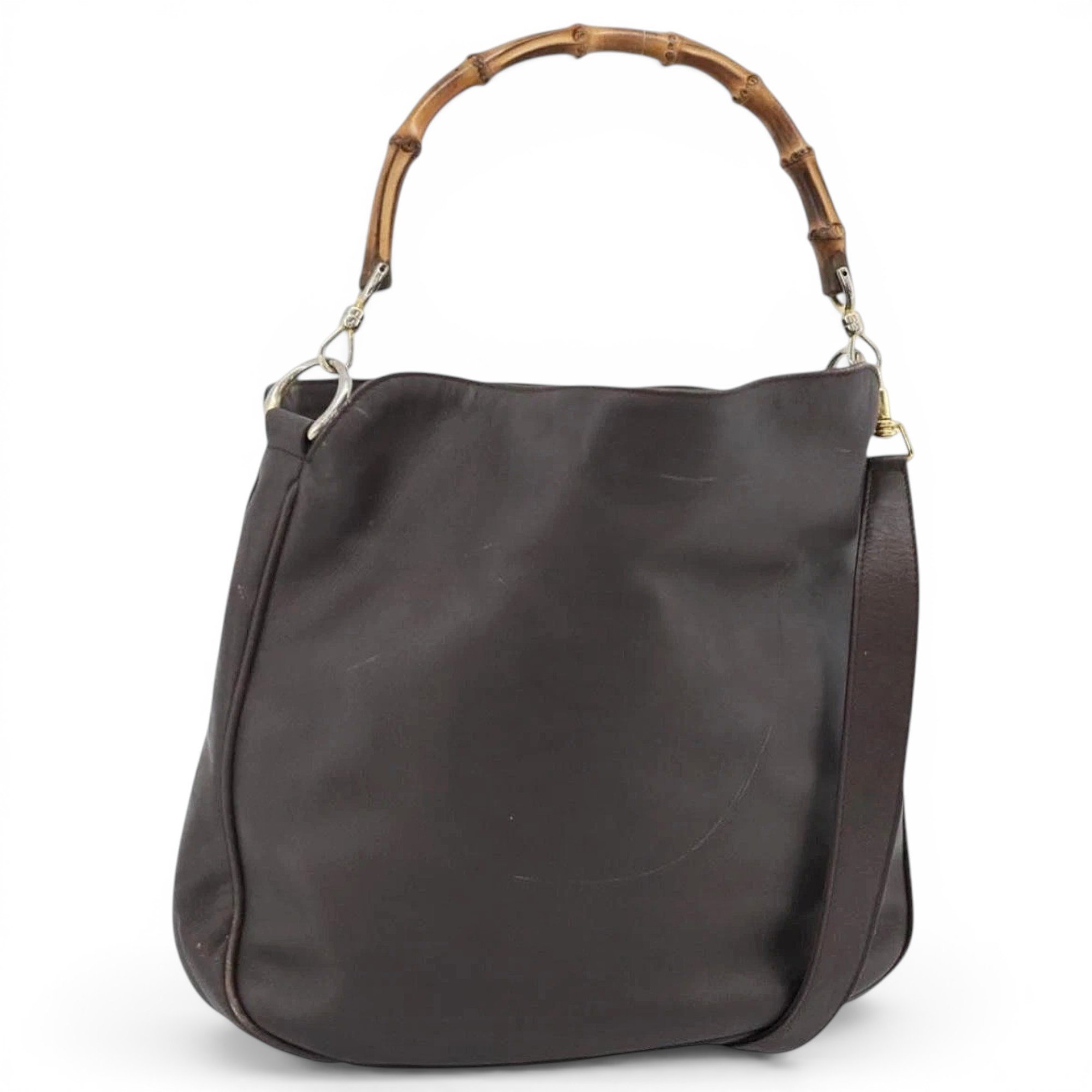 Leather handbag