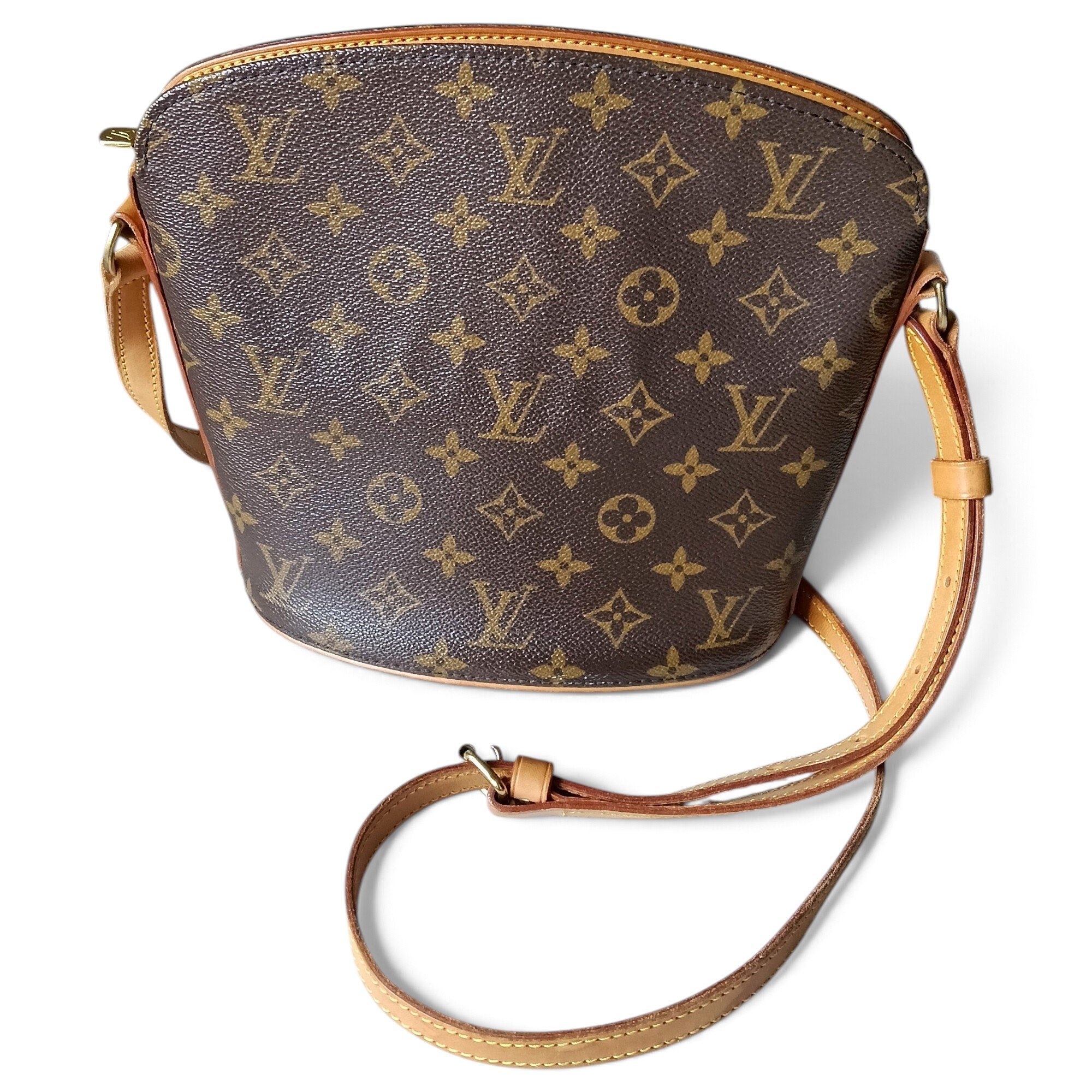 Drouot leather crossbody bag