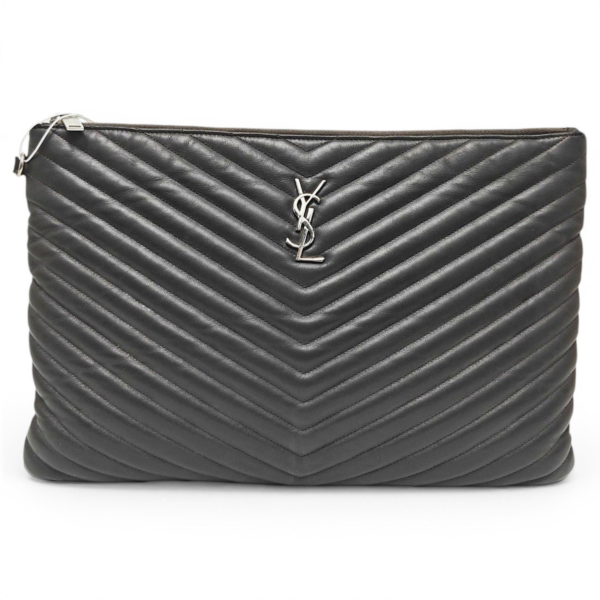 Baby monogramme leather handbag