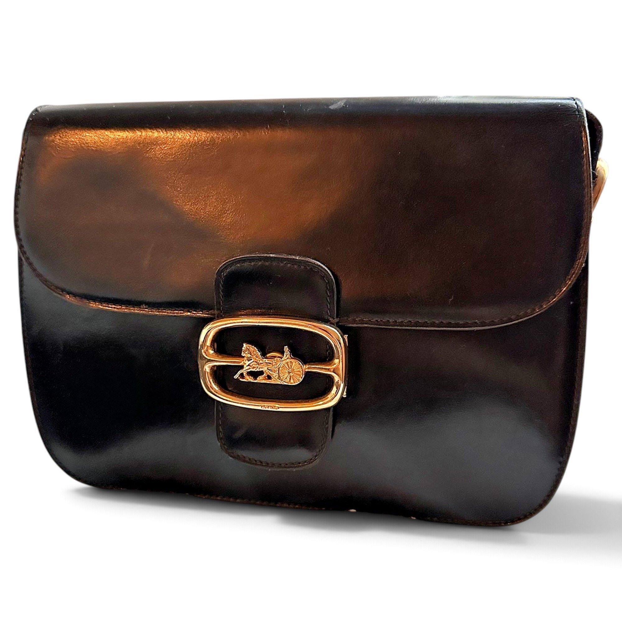 Leather handbag