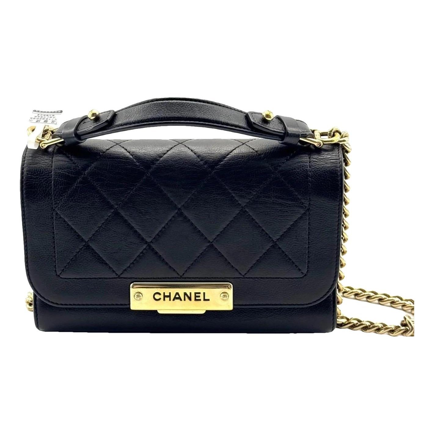 Leather mini bag