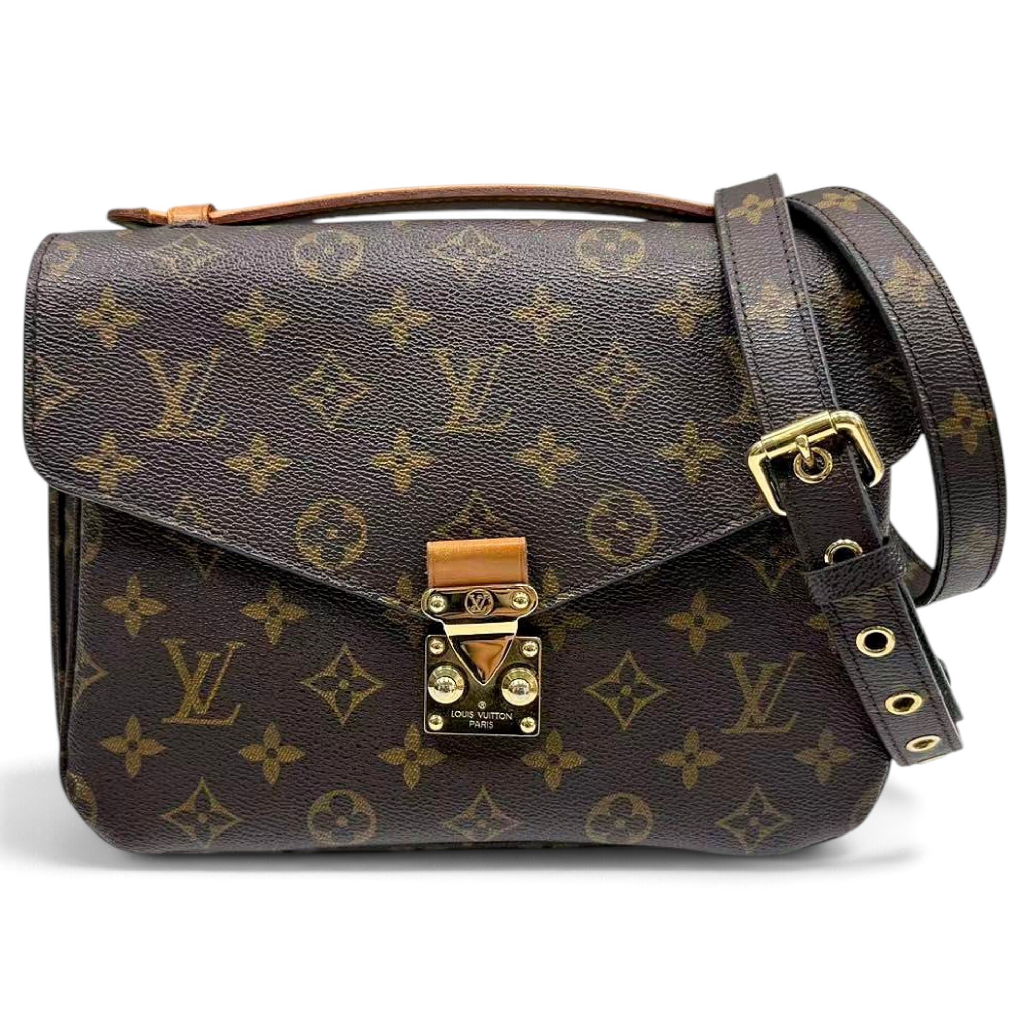 Metis leather handbag