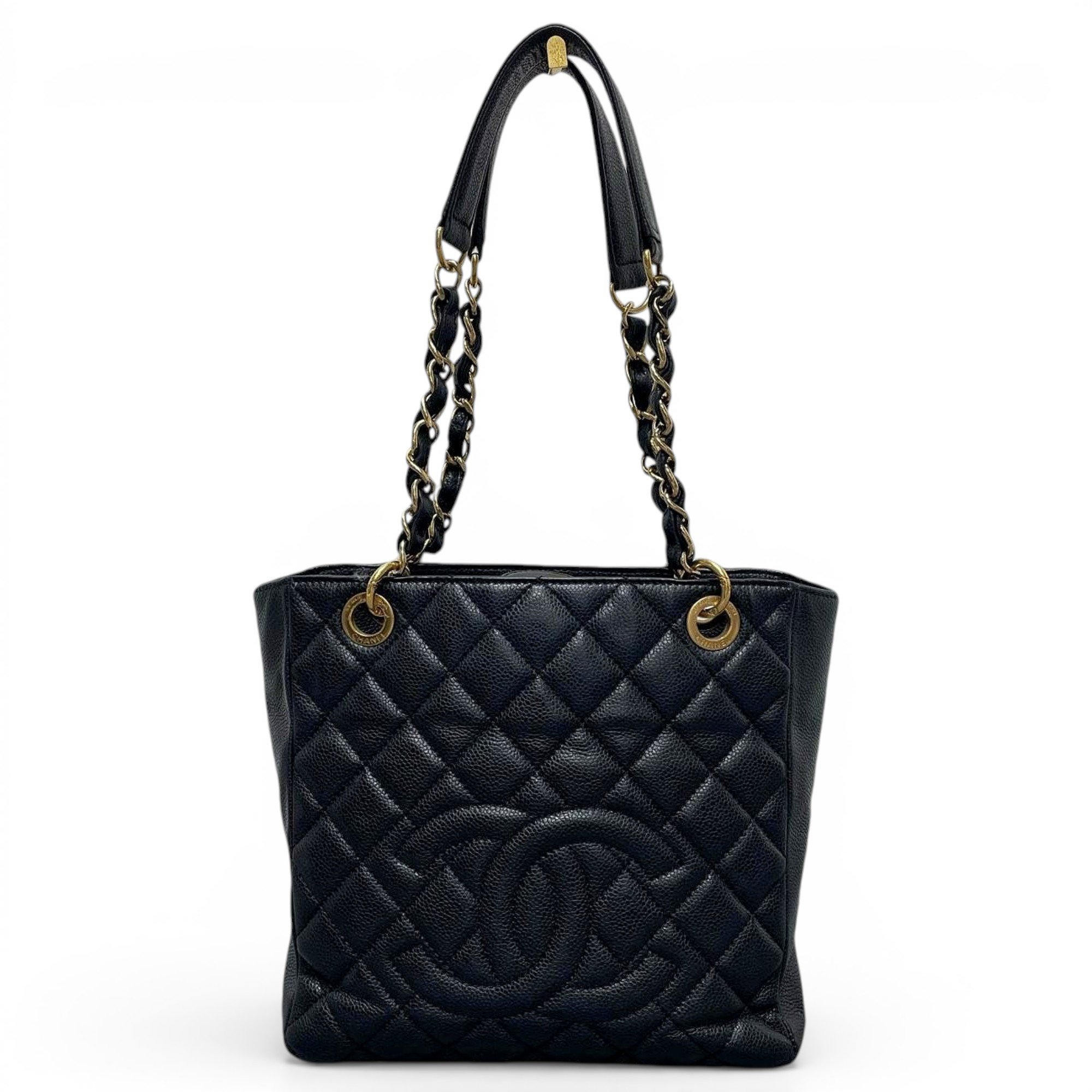 Petite Shopping Tote leather handbag