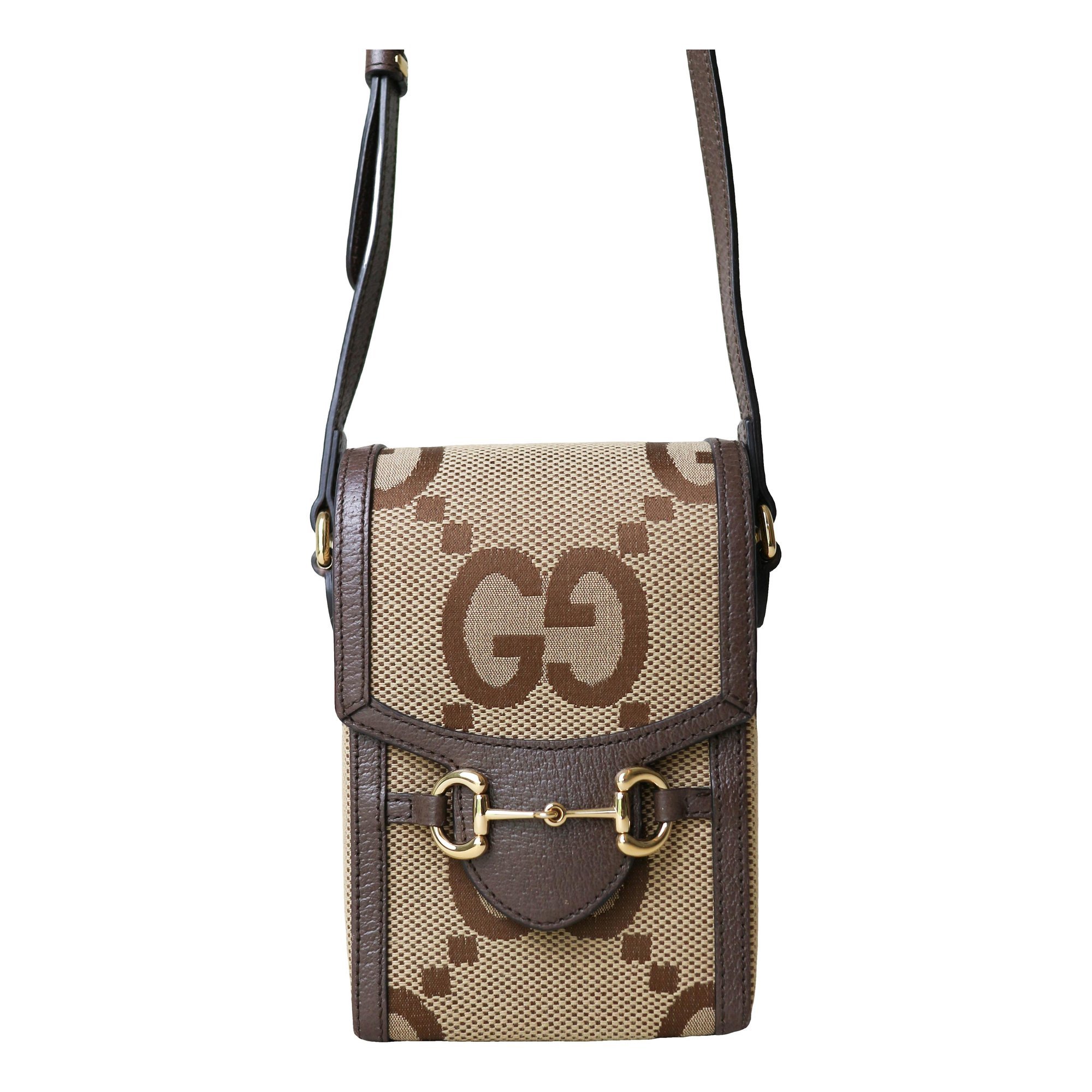 Leather crossbody bag