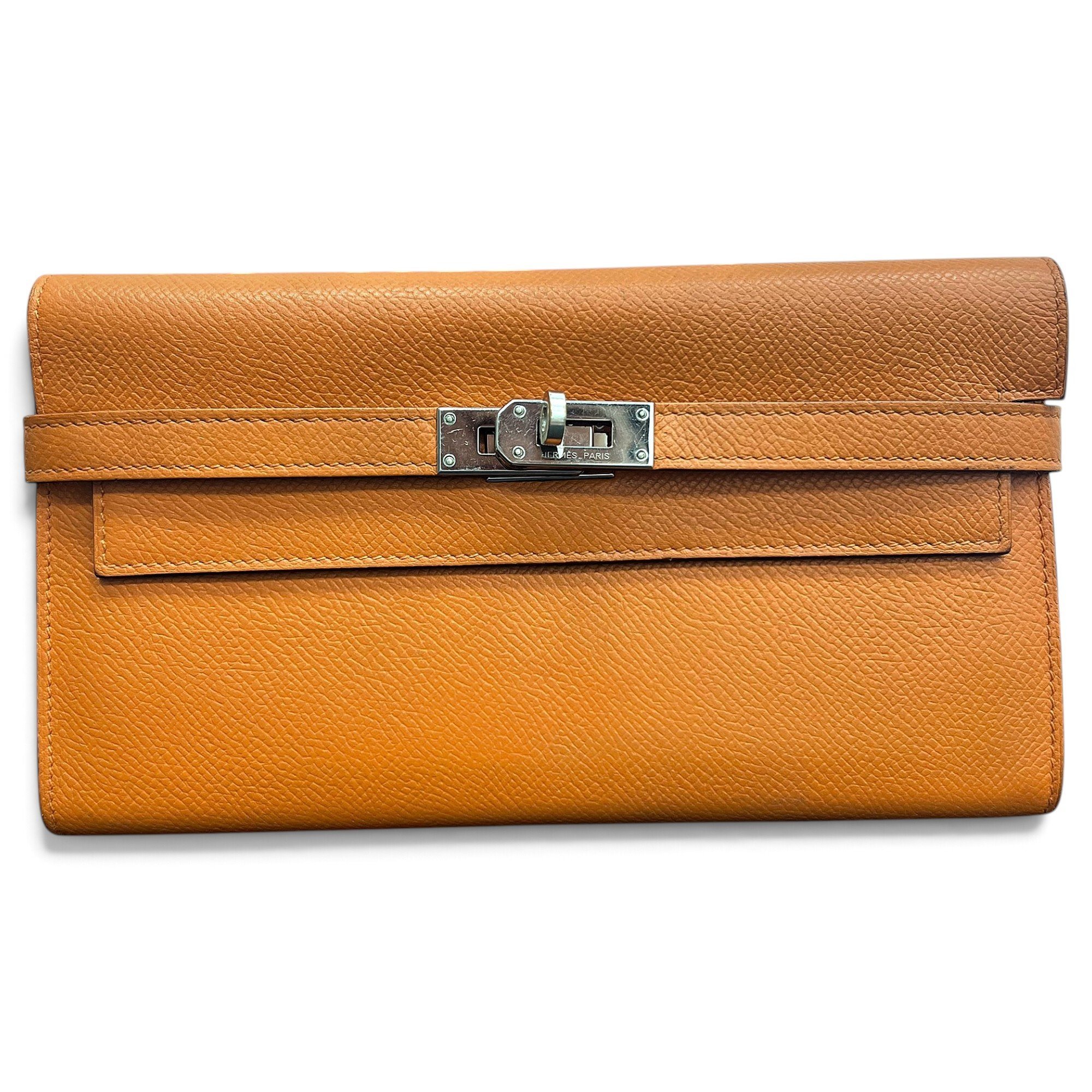Kelly to go leather clutch bag
