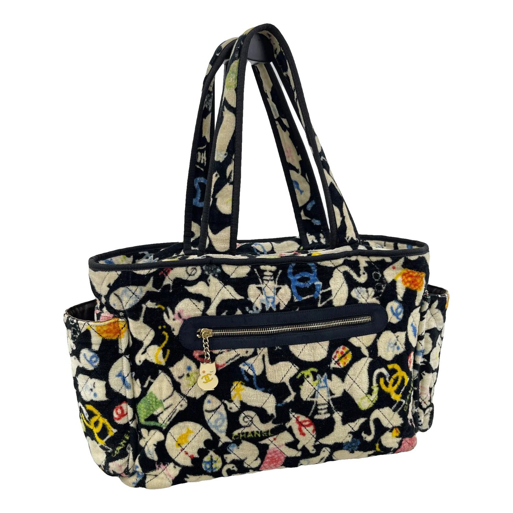 Velvet tote