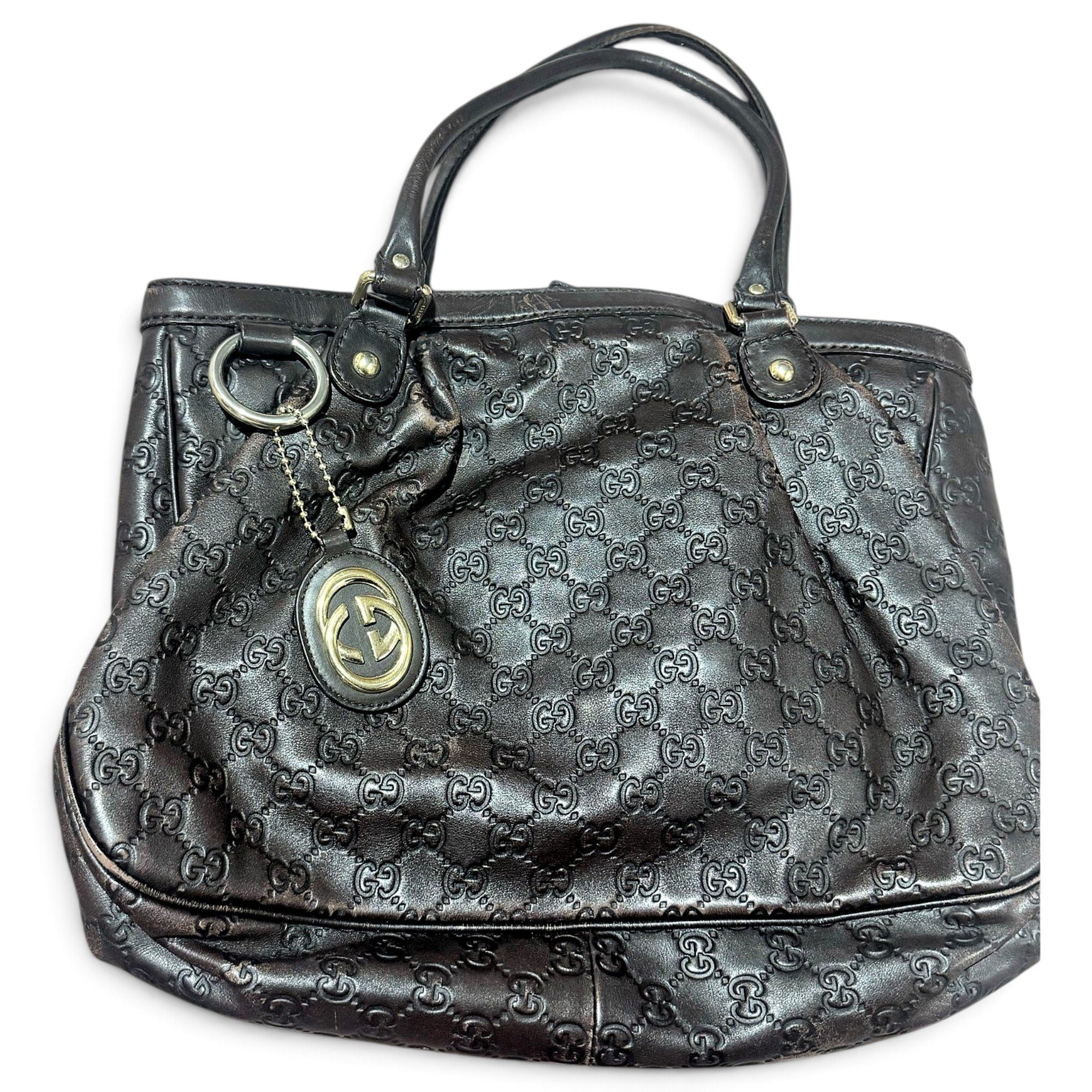 Sukey leather tote