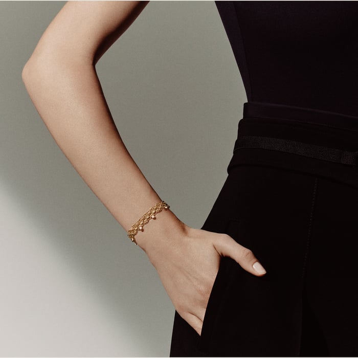 Sans Coloris Chaine d'Ancre Calypso Bracelet, Medium Model