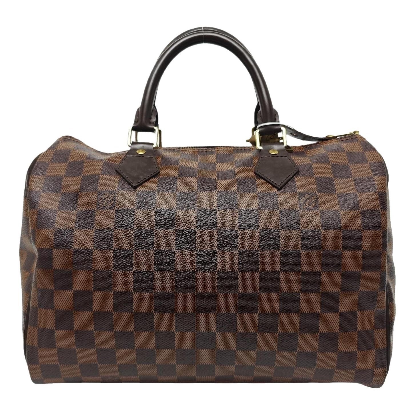Nano Speedy / Mini HL leather handbag