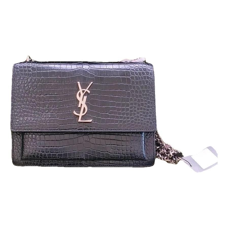 Sunset leather handbag