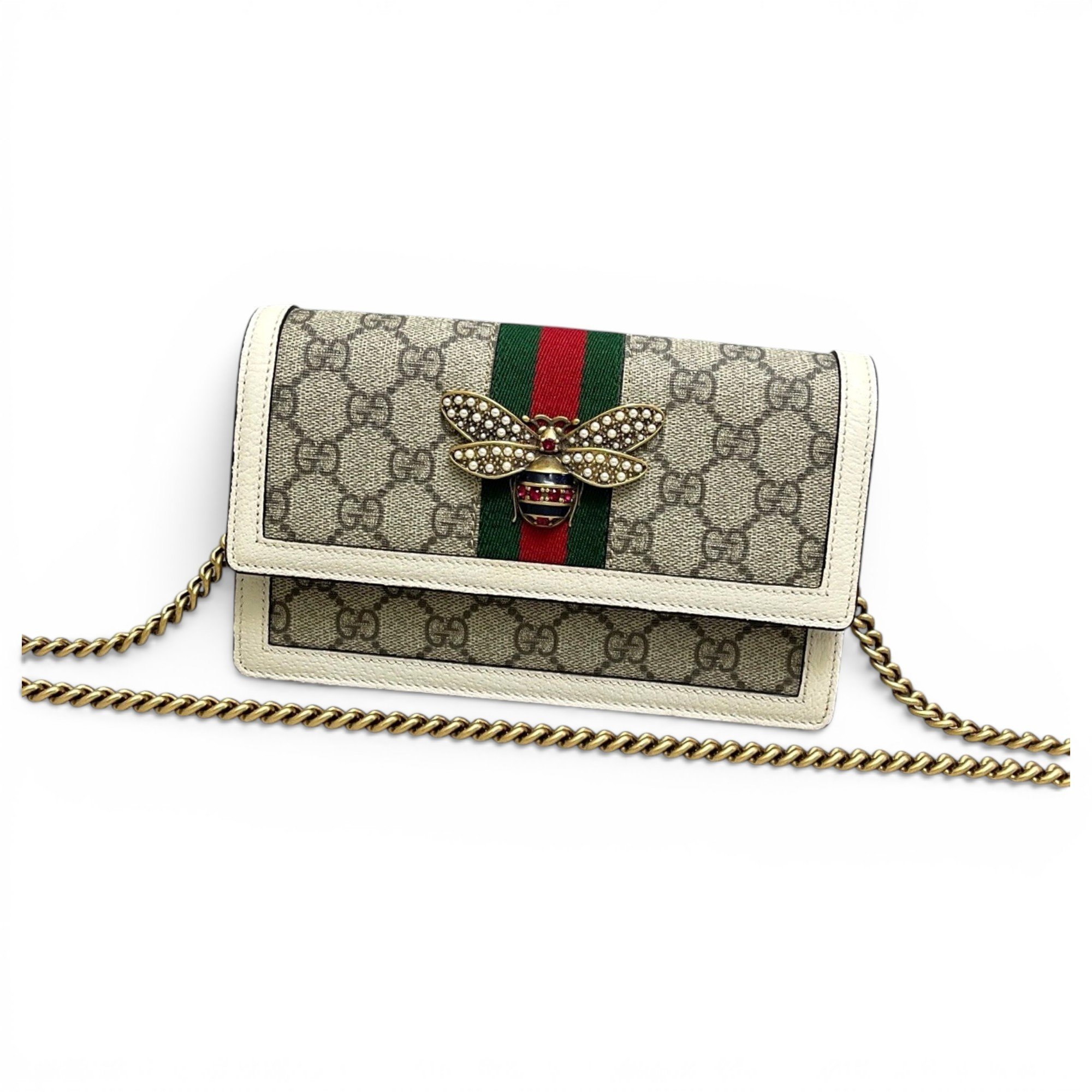 Queen Margaret leather handbag