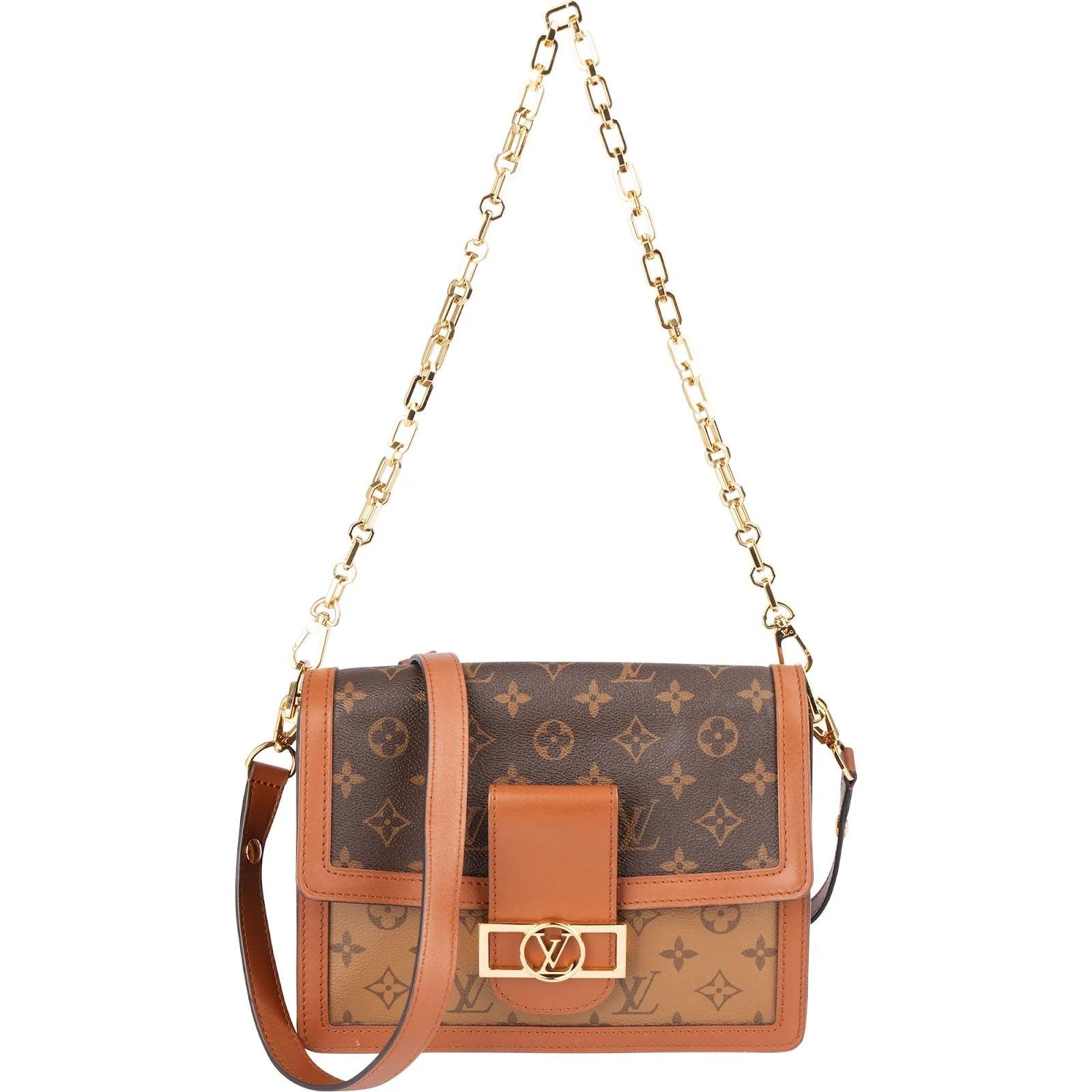 Louis Vuitton Dauphine leather crossbody bag