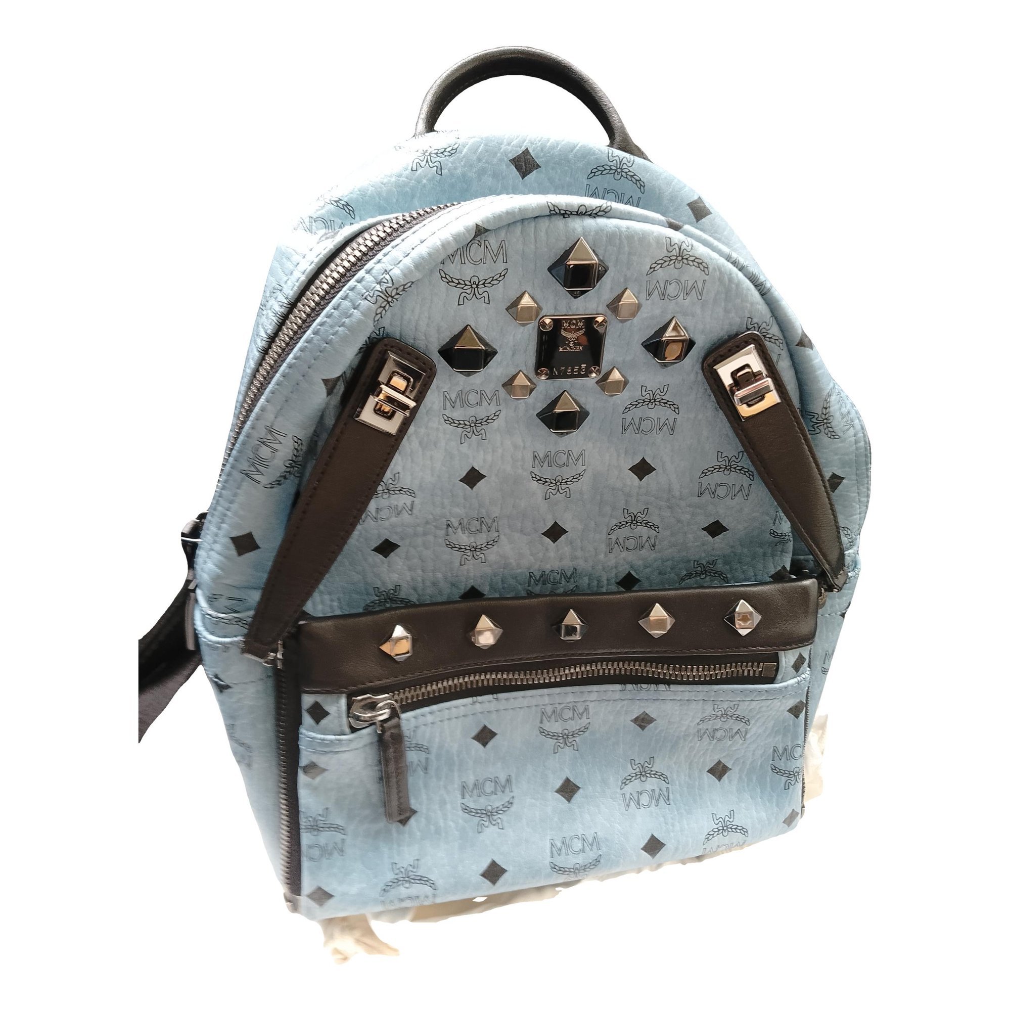 Stark leather backpack