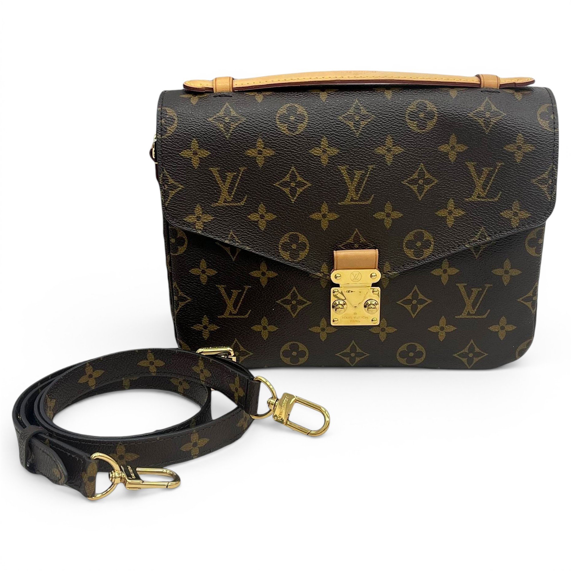 Metis leather handbag