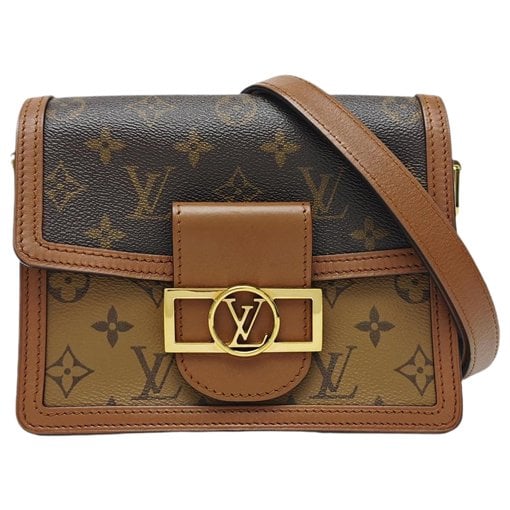 Dauphine leather mini bag
