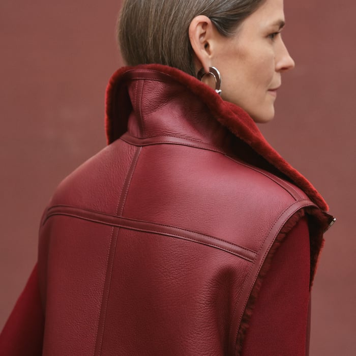 Rouge H Reversible Sleeveless Jacket