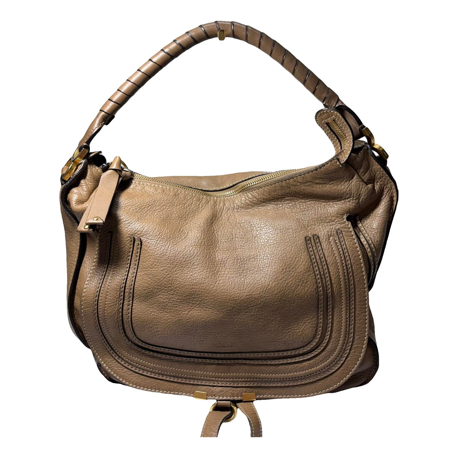 Marcie leather handbag