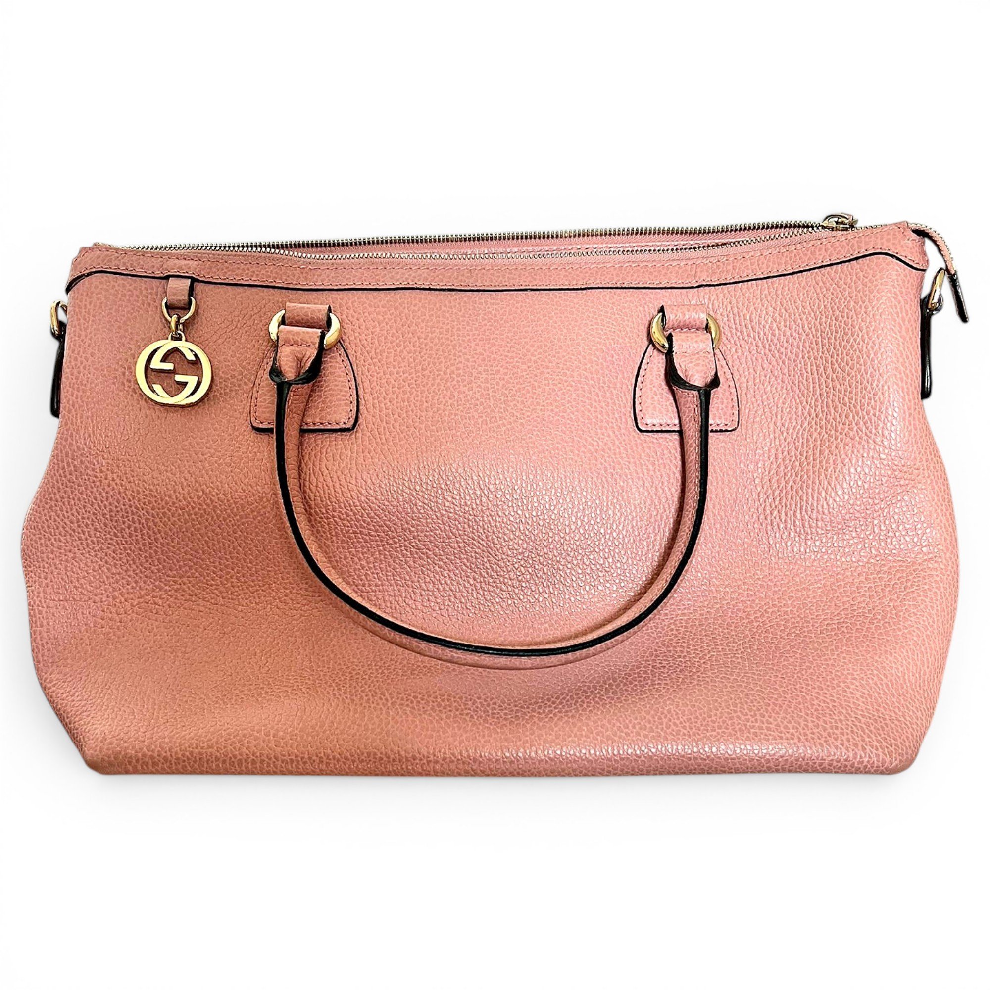 Leather handbag