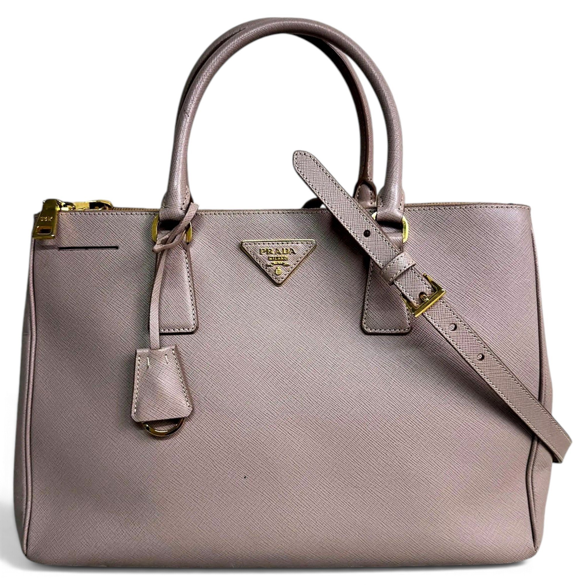 Galleria leather handbag