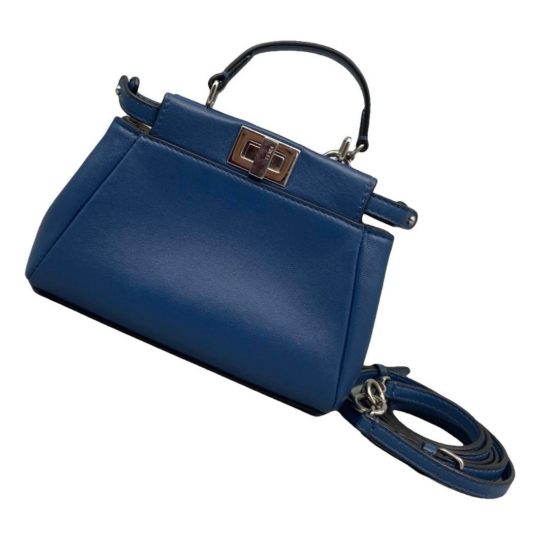 Peekaboo leather handbag