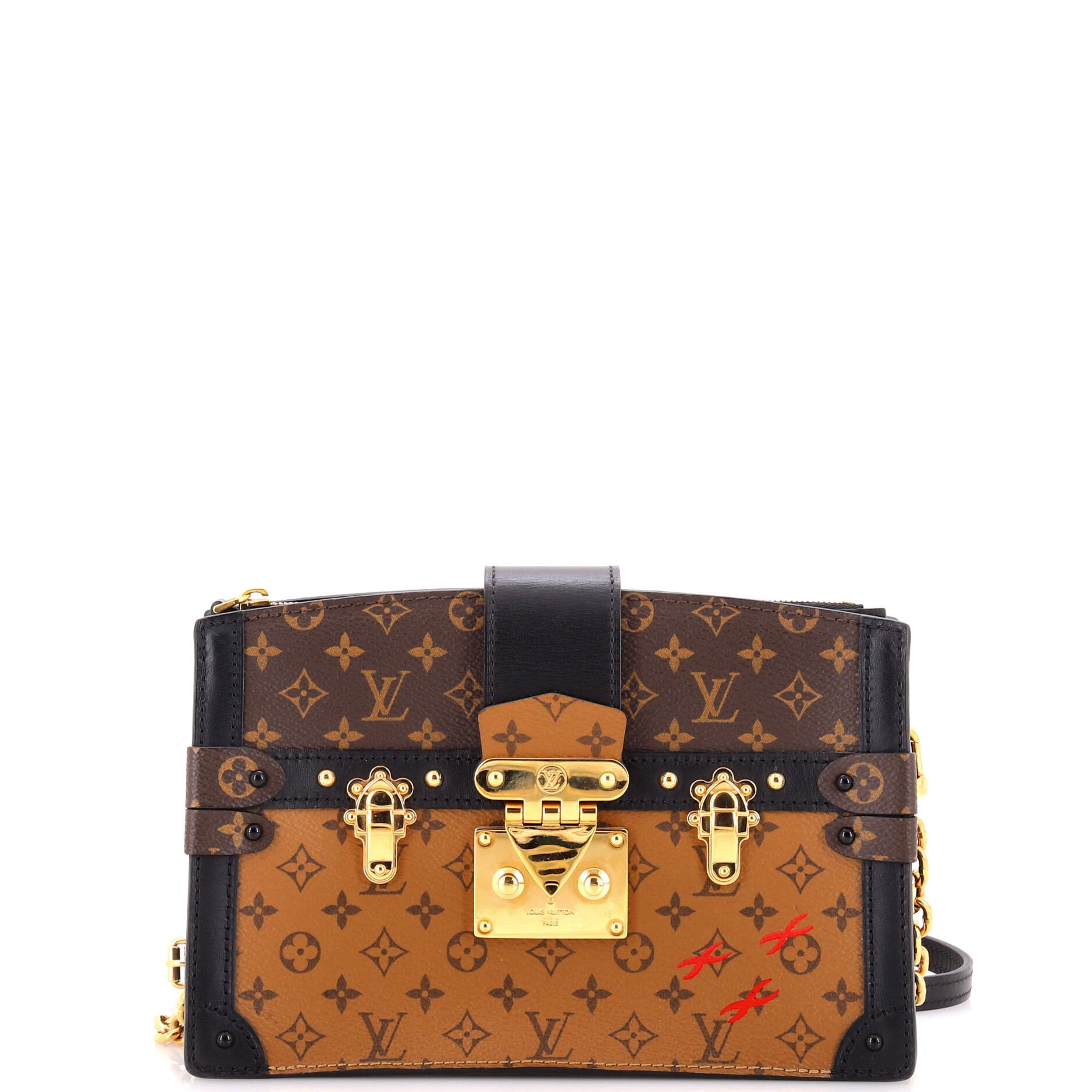 Trunk Clutch Reverse Monogram Canvas