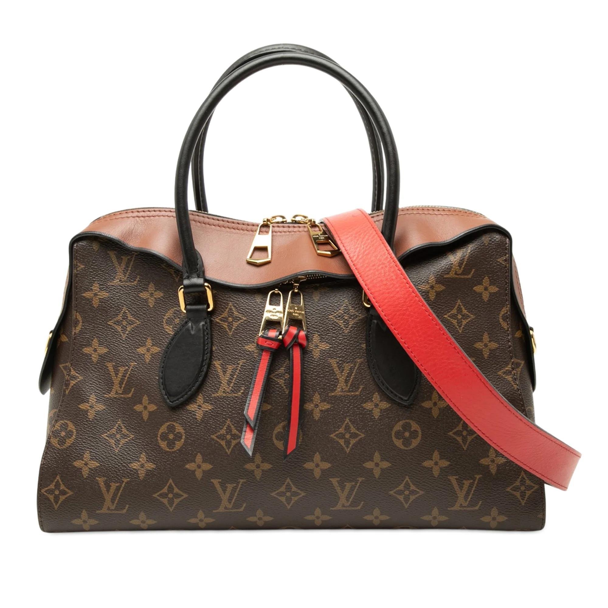 Tuileries leather satchel