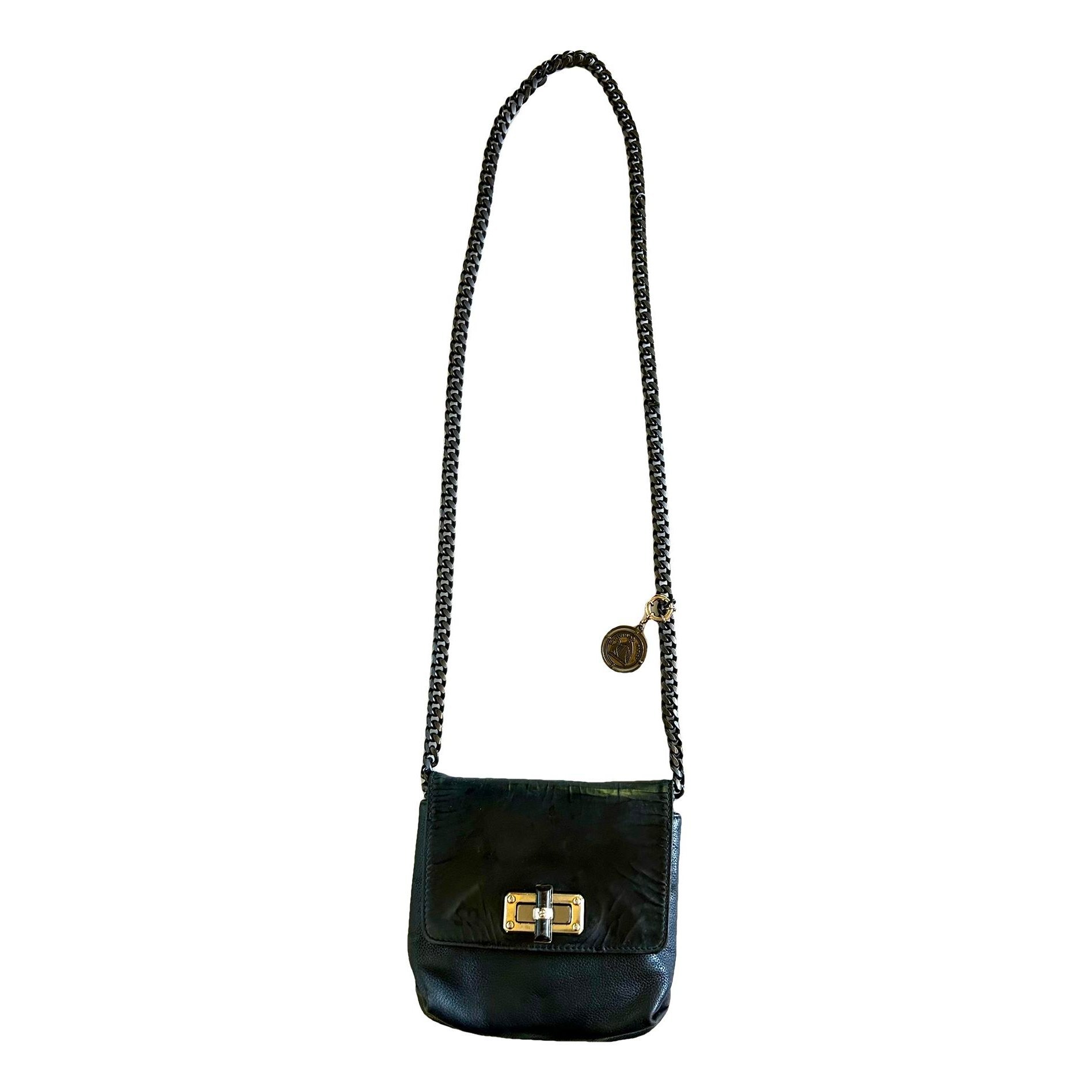 Lanvin Happy leather crossbody bag