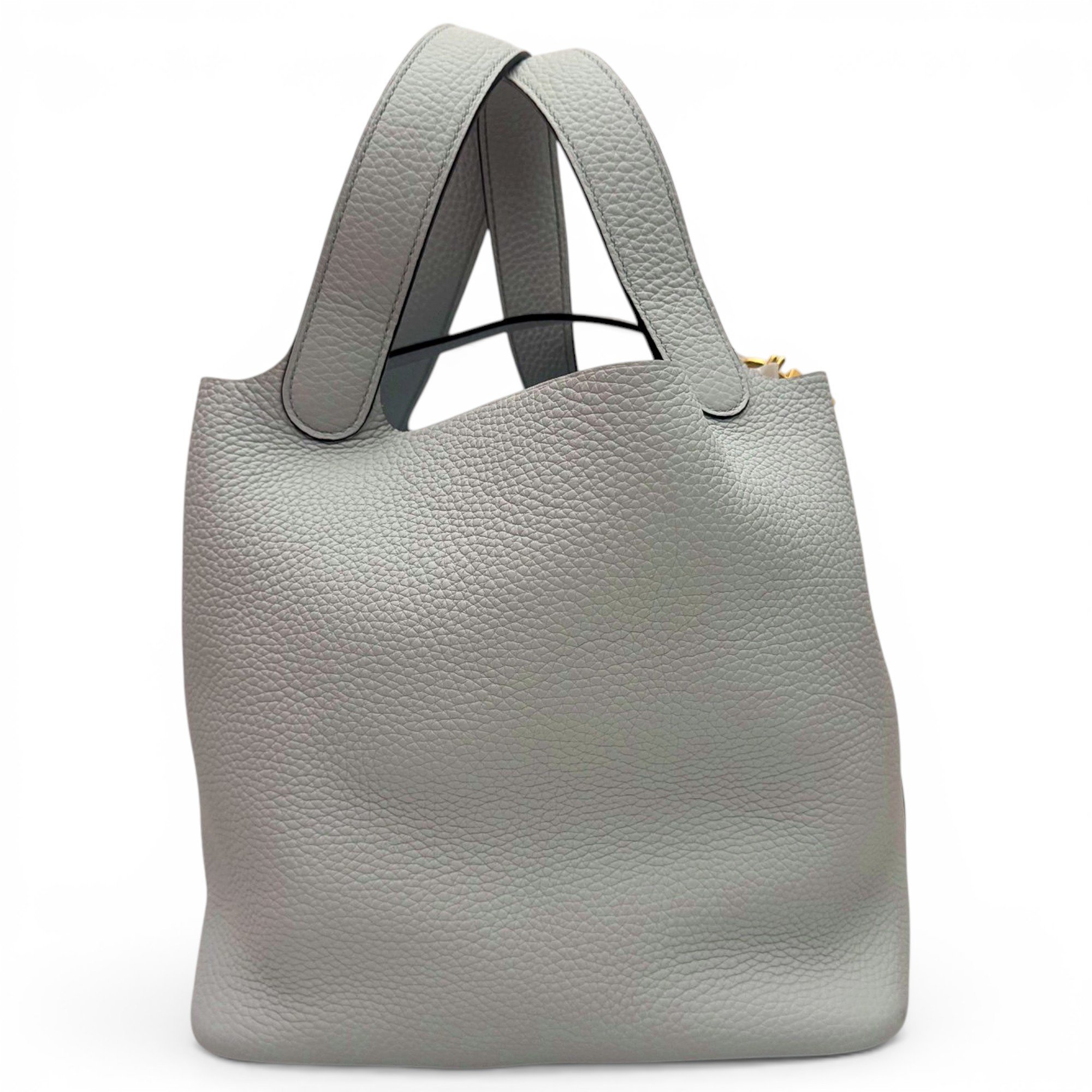 Picotin leather handbag