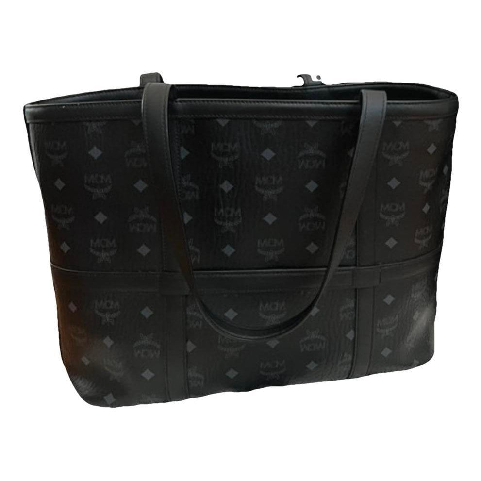 Leather tote