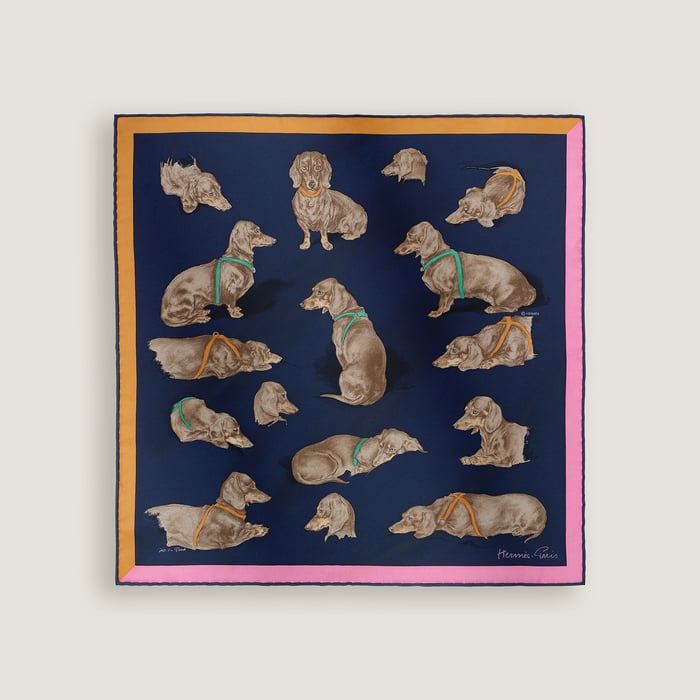 Les Bassets Scarf 45