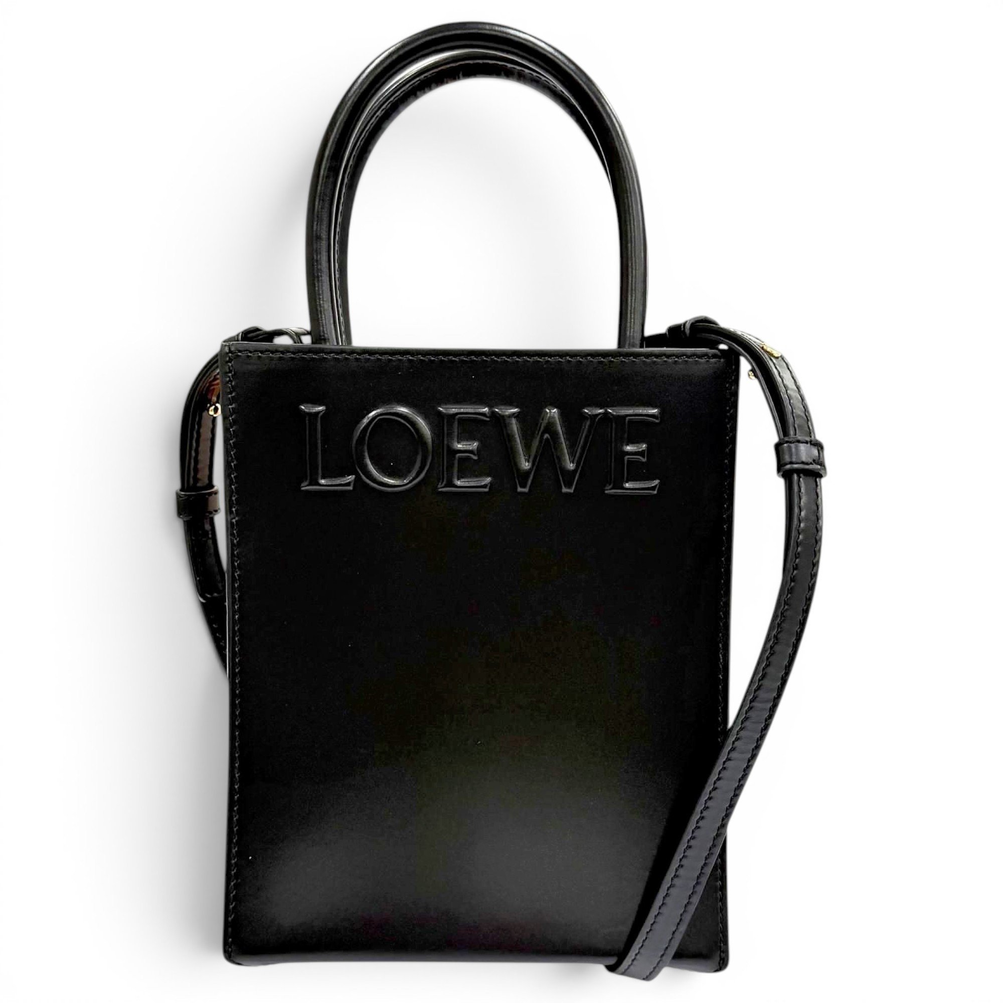 Leather handbag