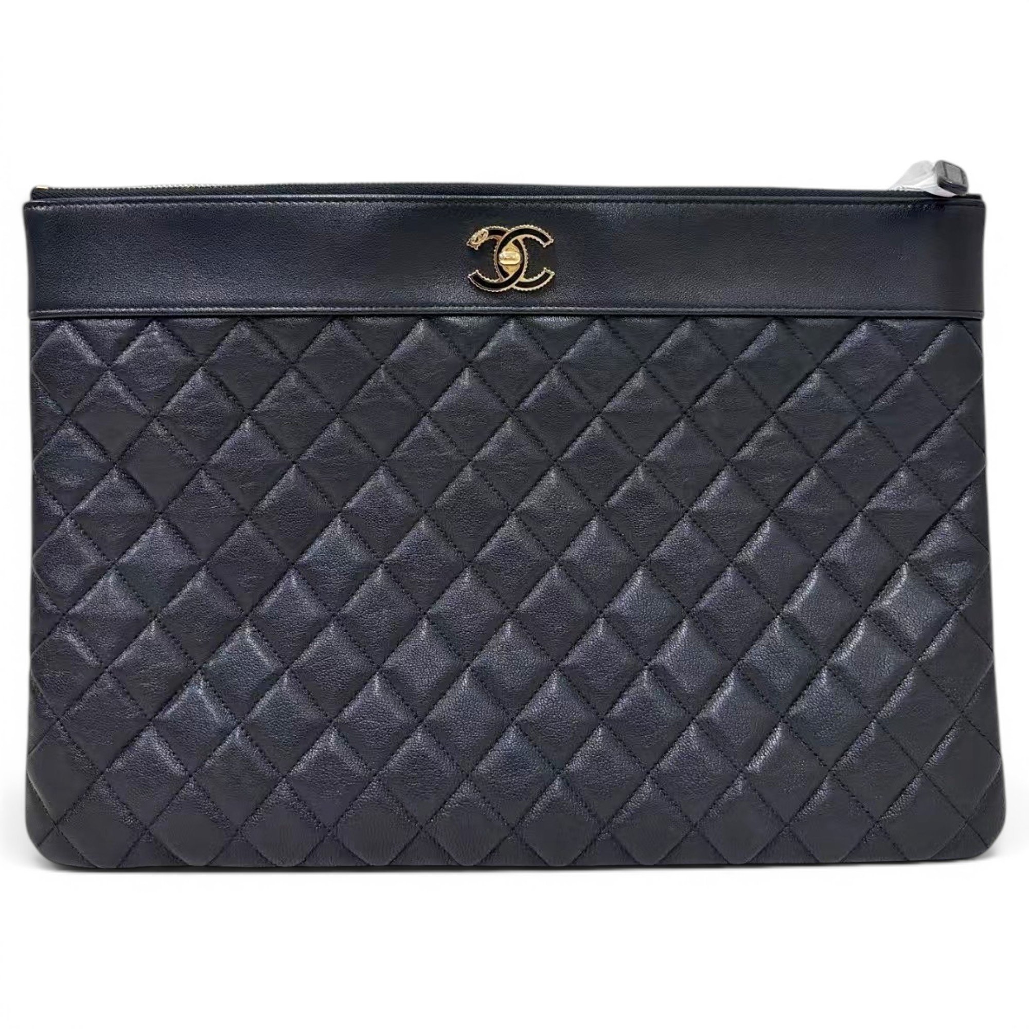 Timeless/Classique leather clutch bag