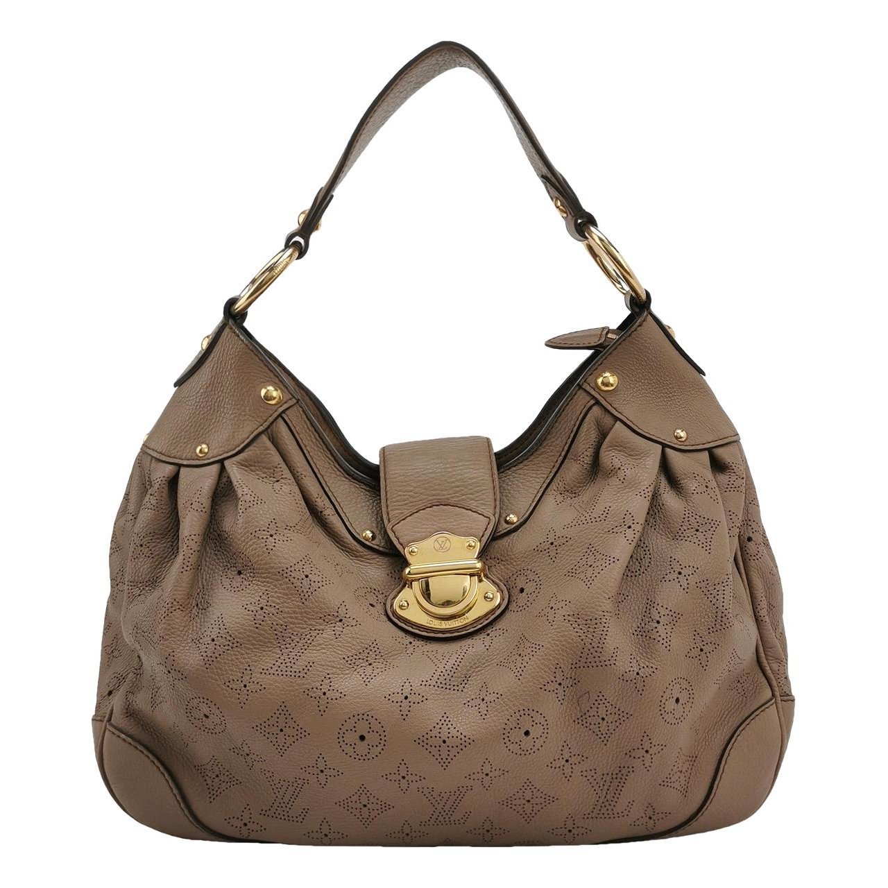 Soft Lockit leather handbag