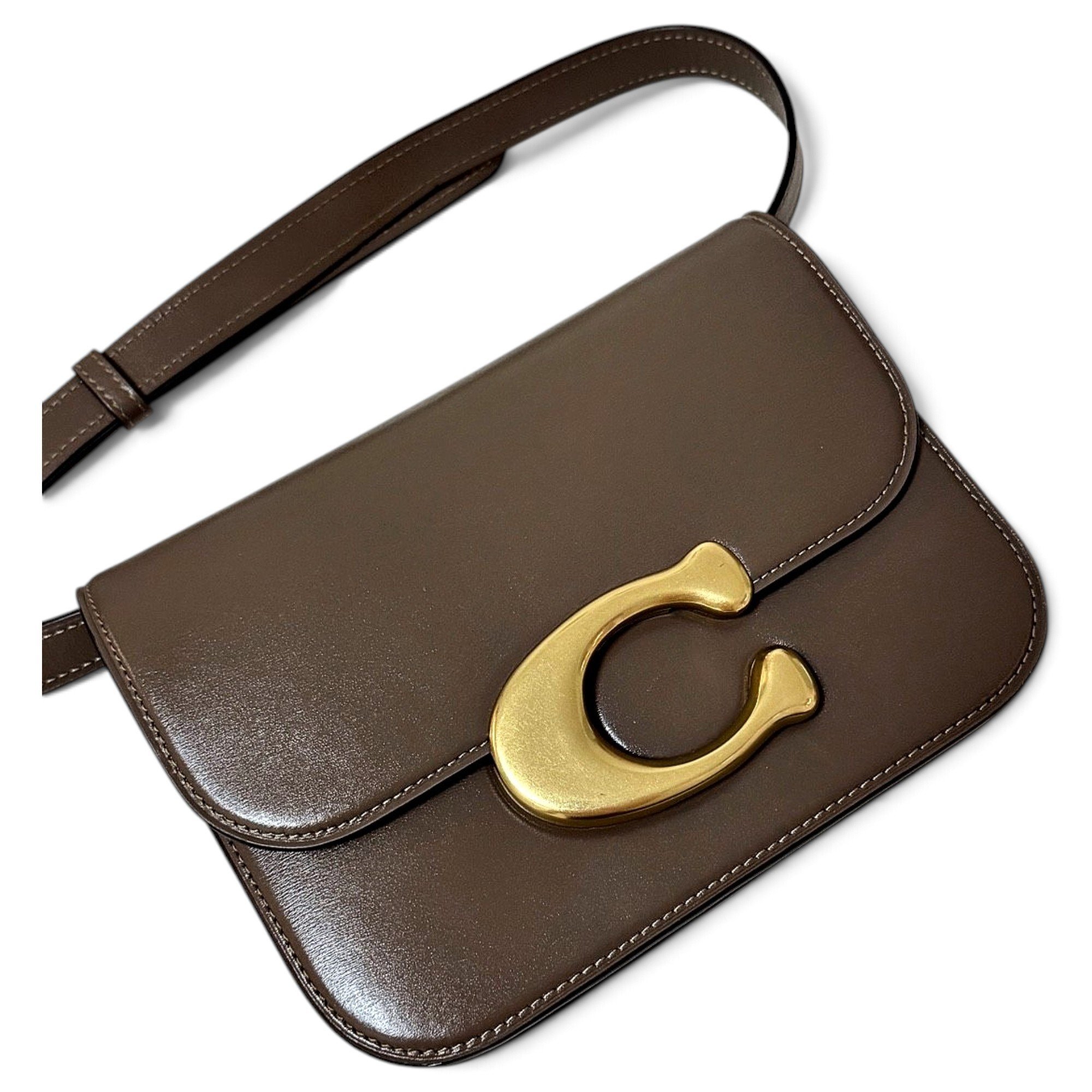 Leather crossbody bag