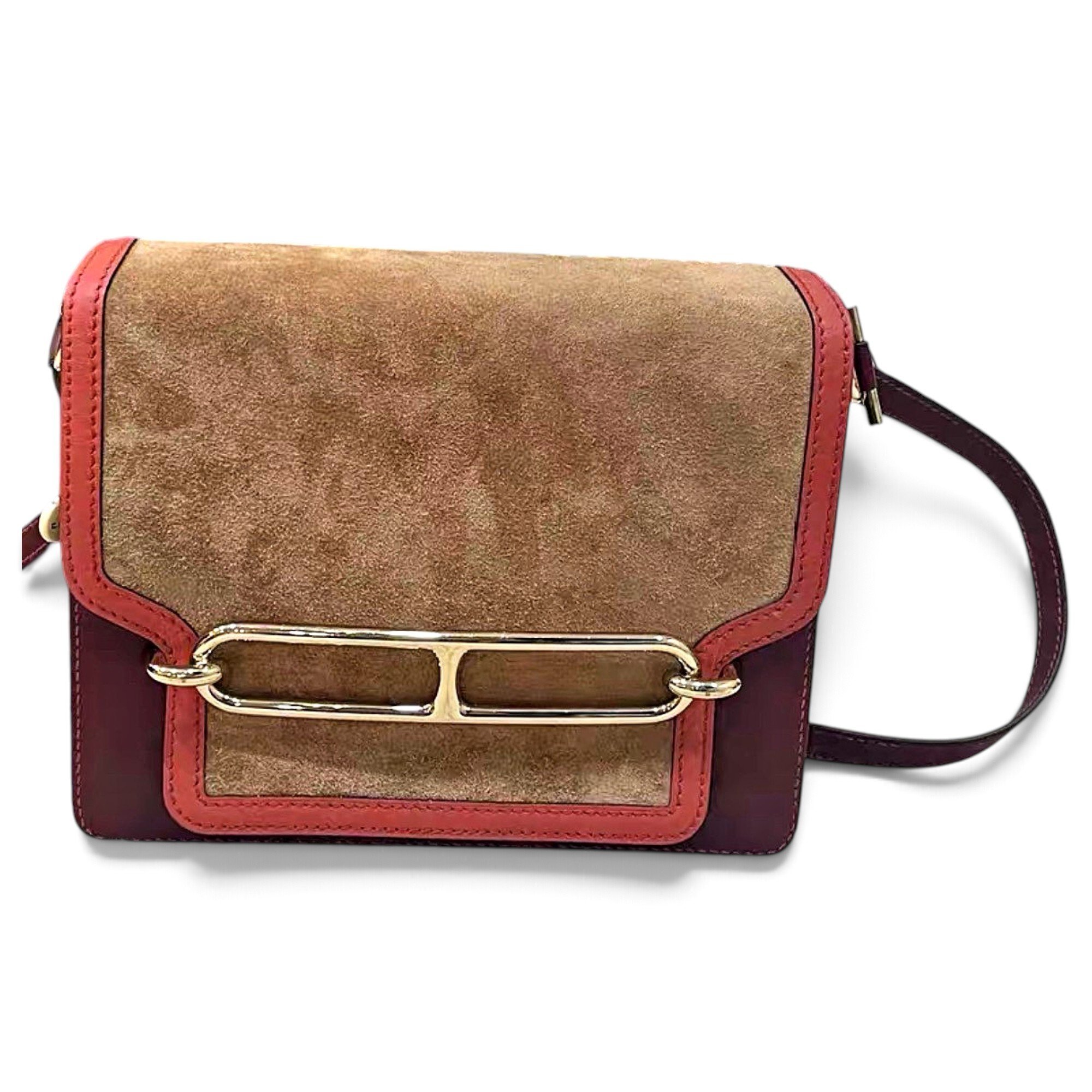 Roulis leather crossbody bag
