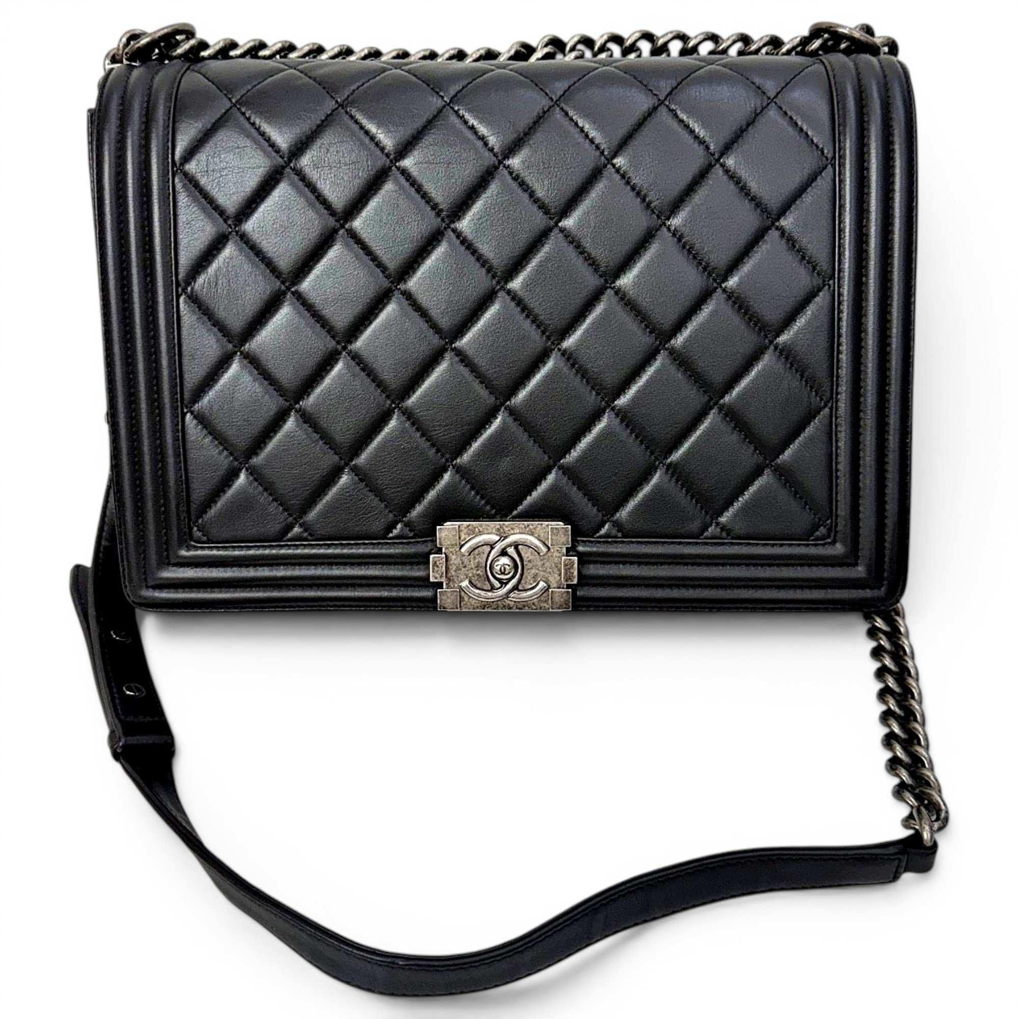 Boy leather handbag