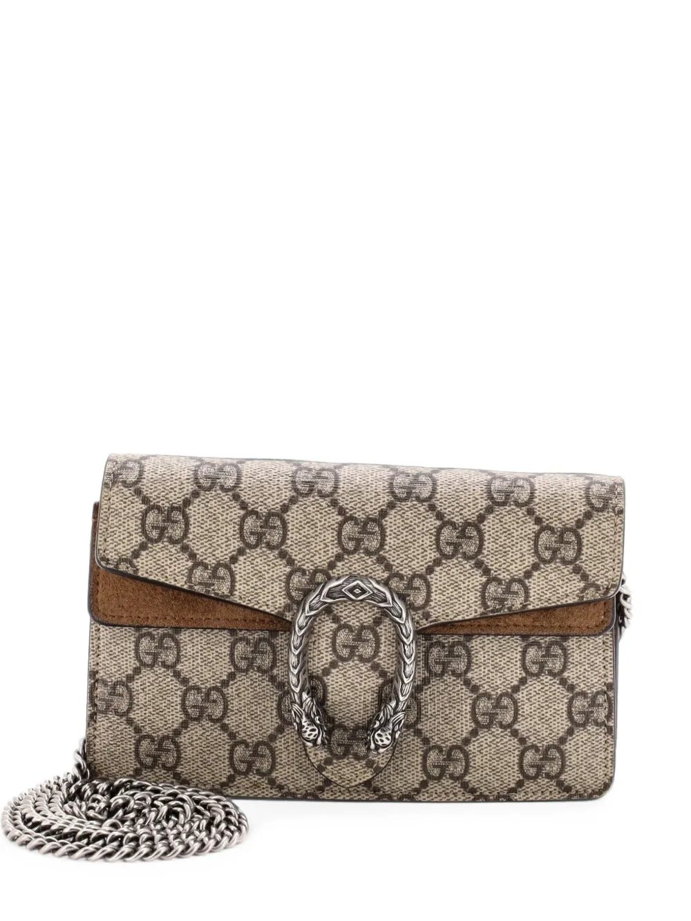 Dionysus Bag GG Coated Canvas Super Mini crossbody bag