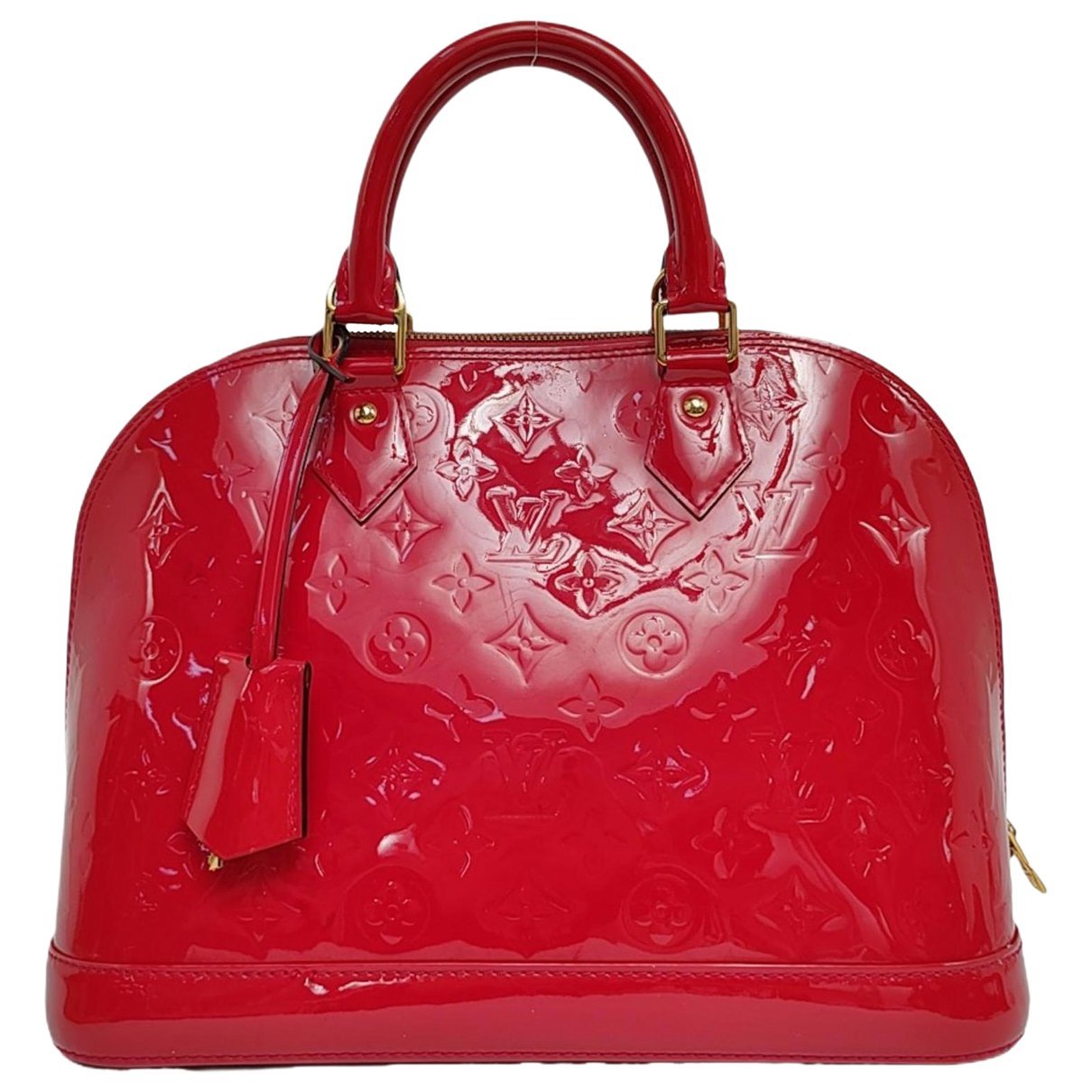 Alma patent leather handbag