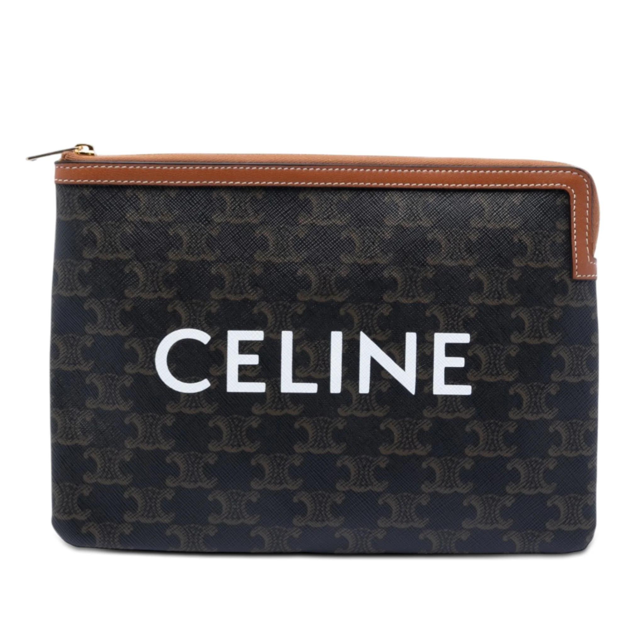 Triomphe cloth handbag