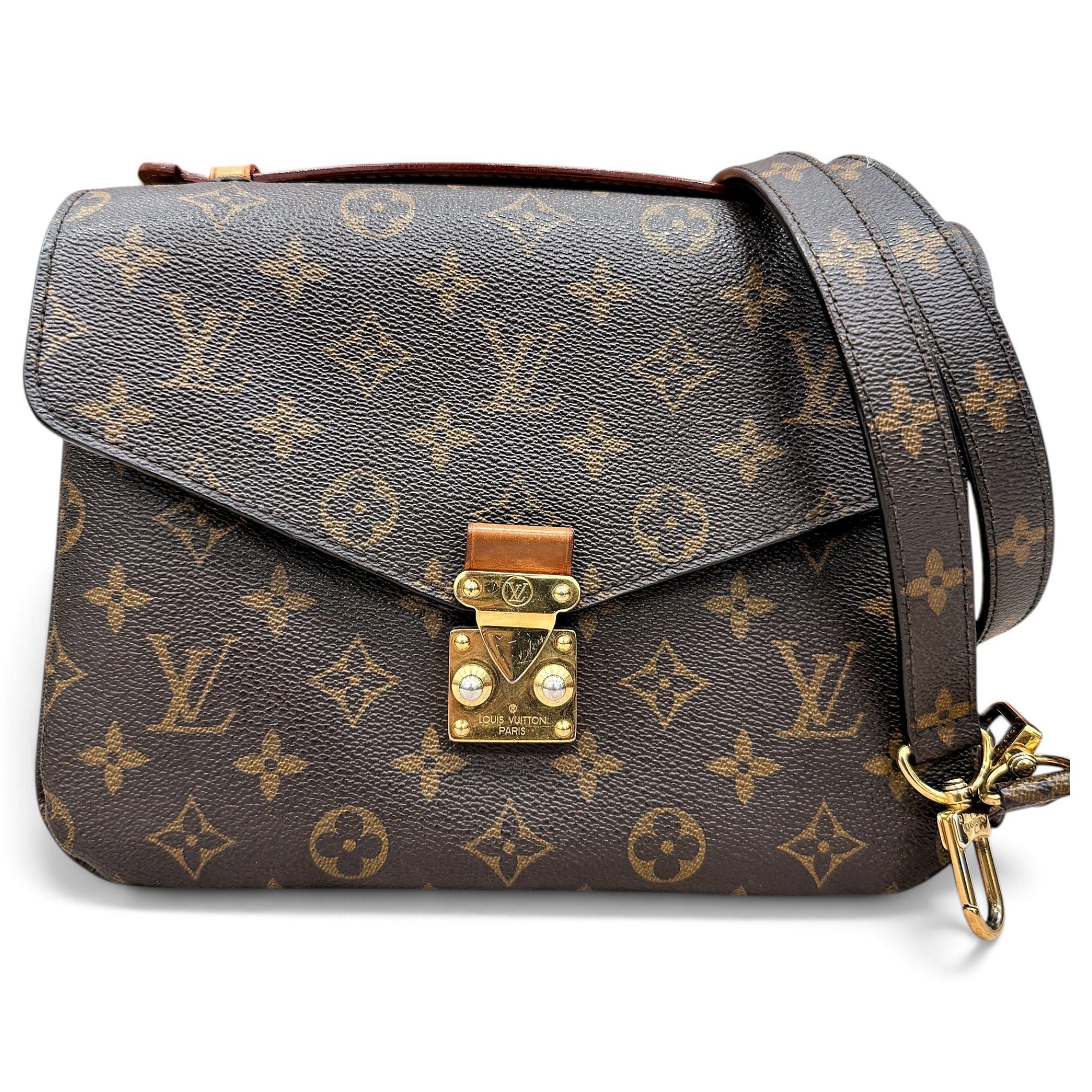 Metis leather handbag