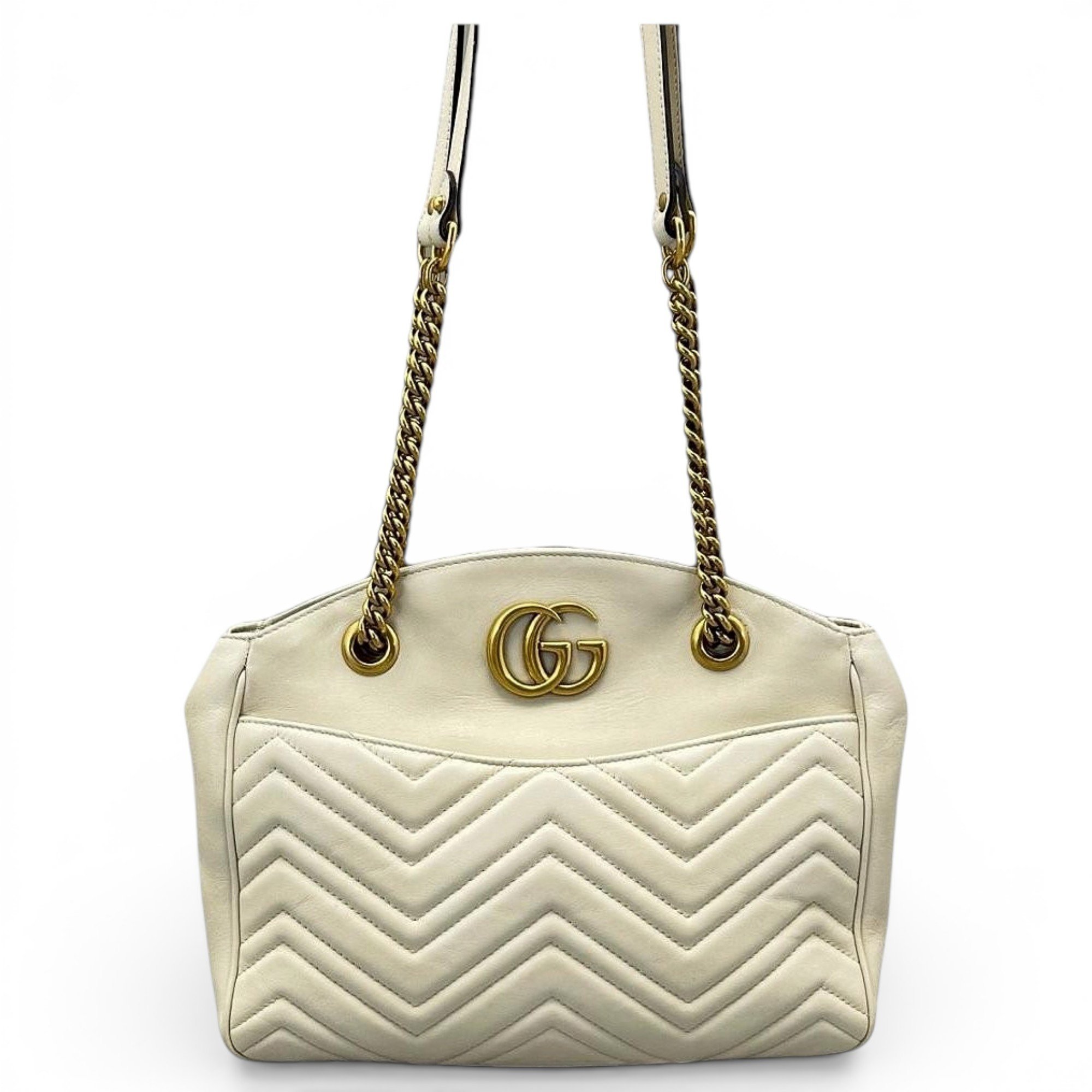 GG Marmont Chain Matelasse leather handbag