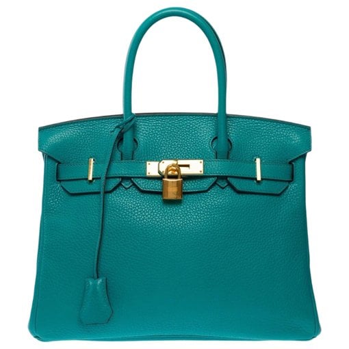 Birkin 30 leather handbag