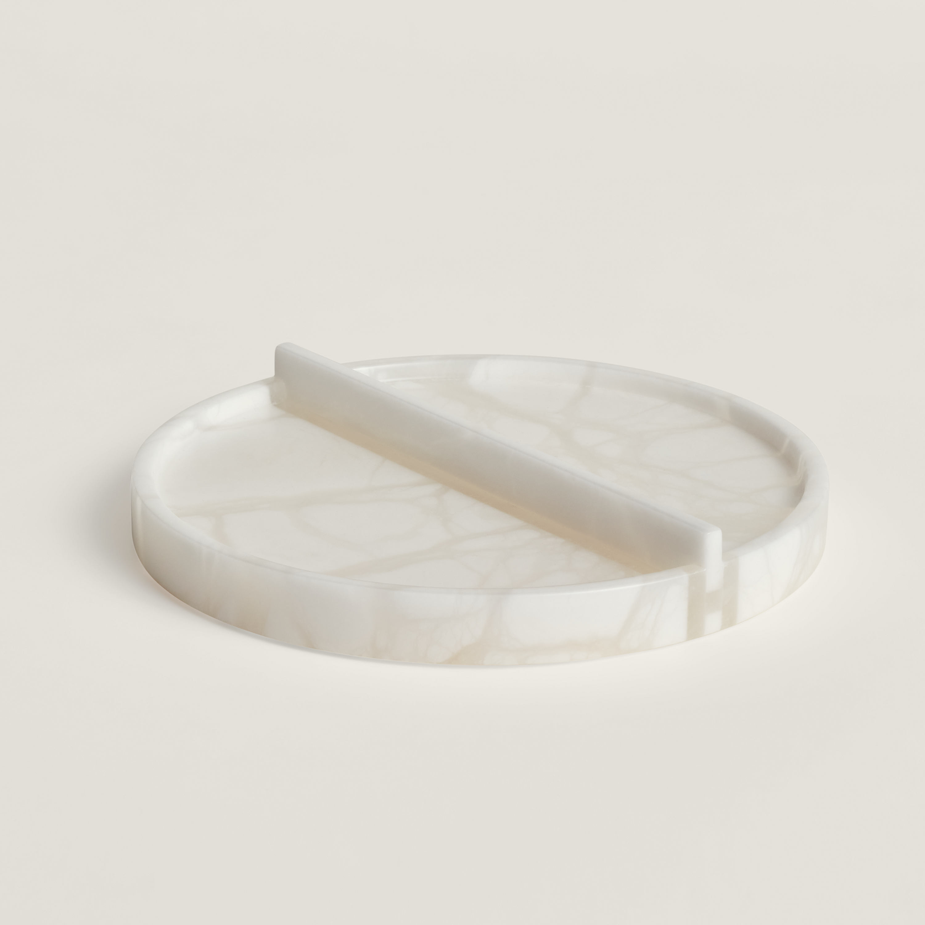 Ariane round change tray, medium model