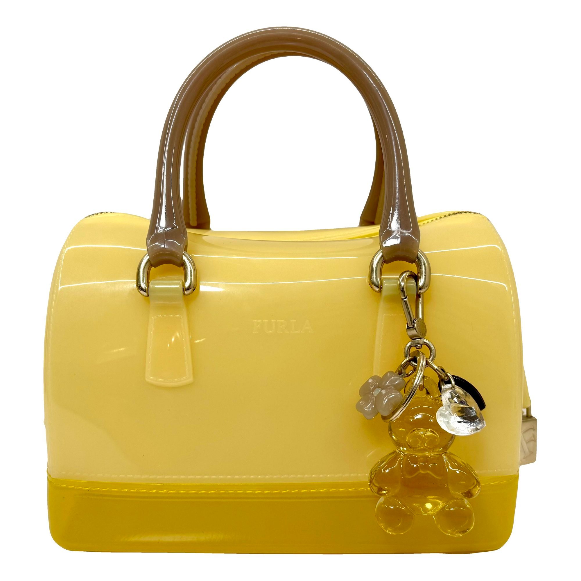 Furla Candy Bag vinyl handbag