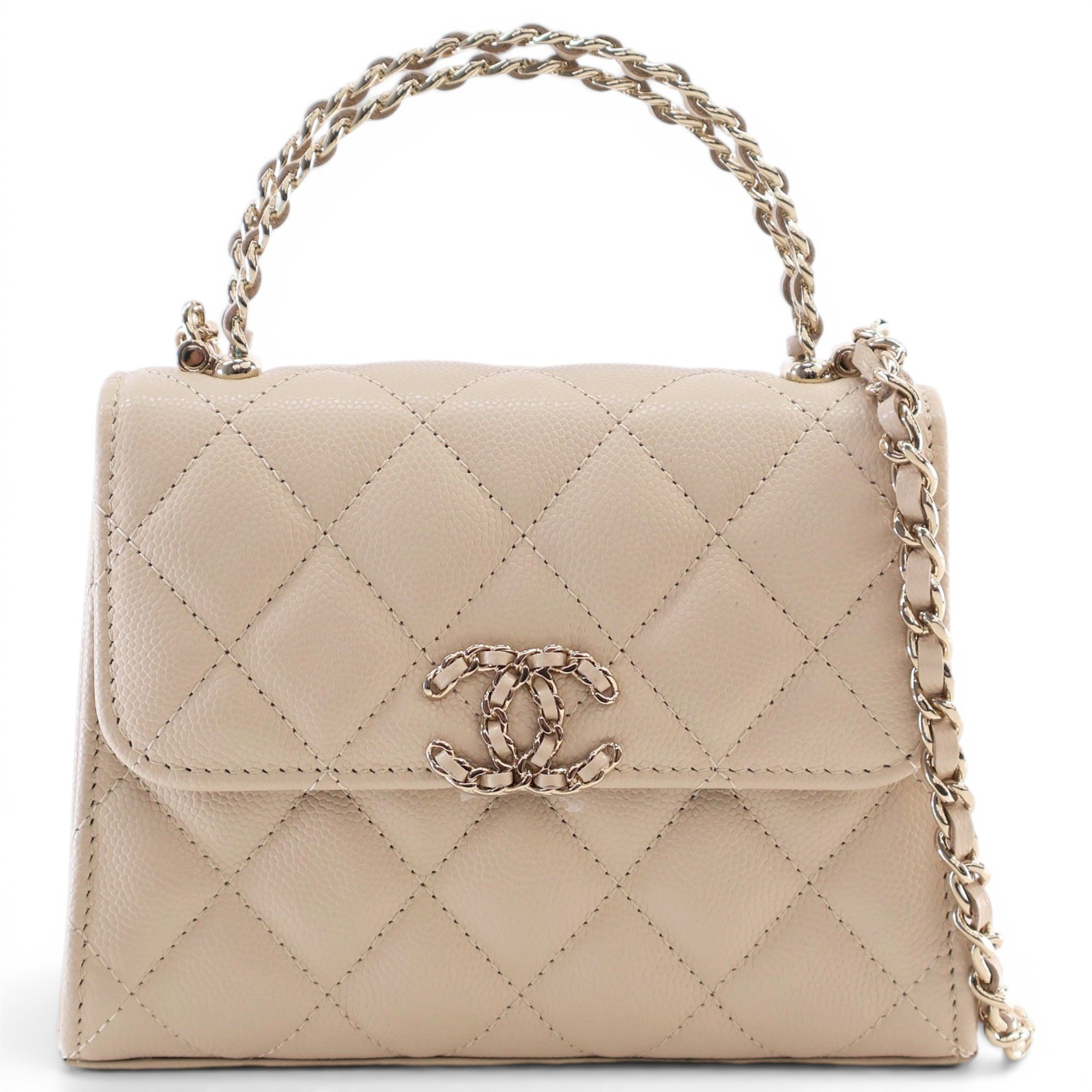 Leather mini bag