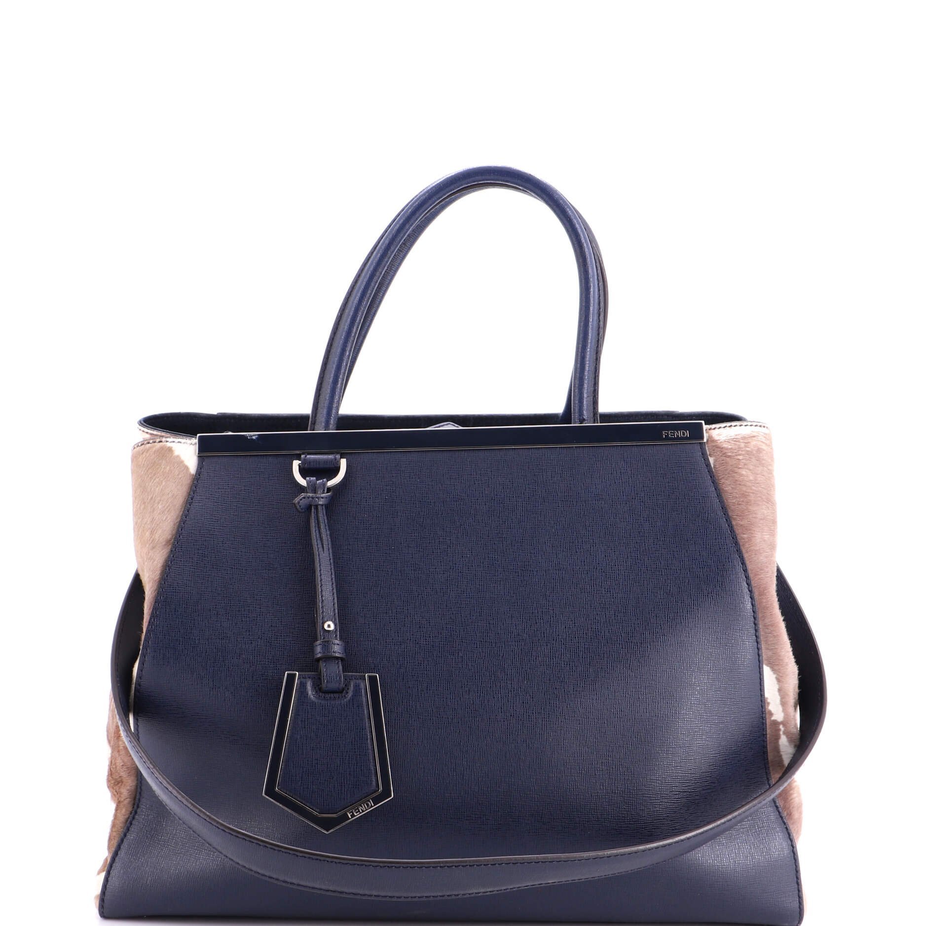 Leather tote